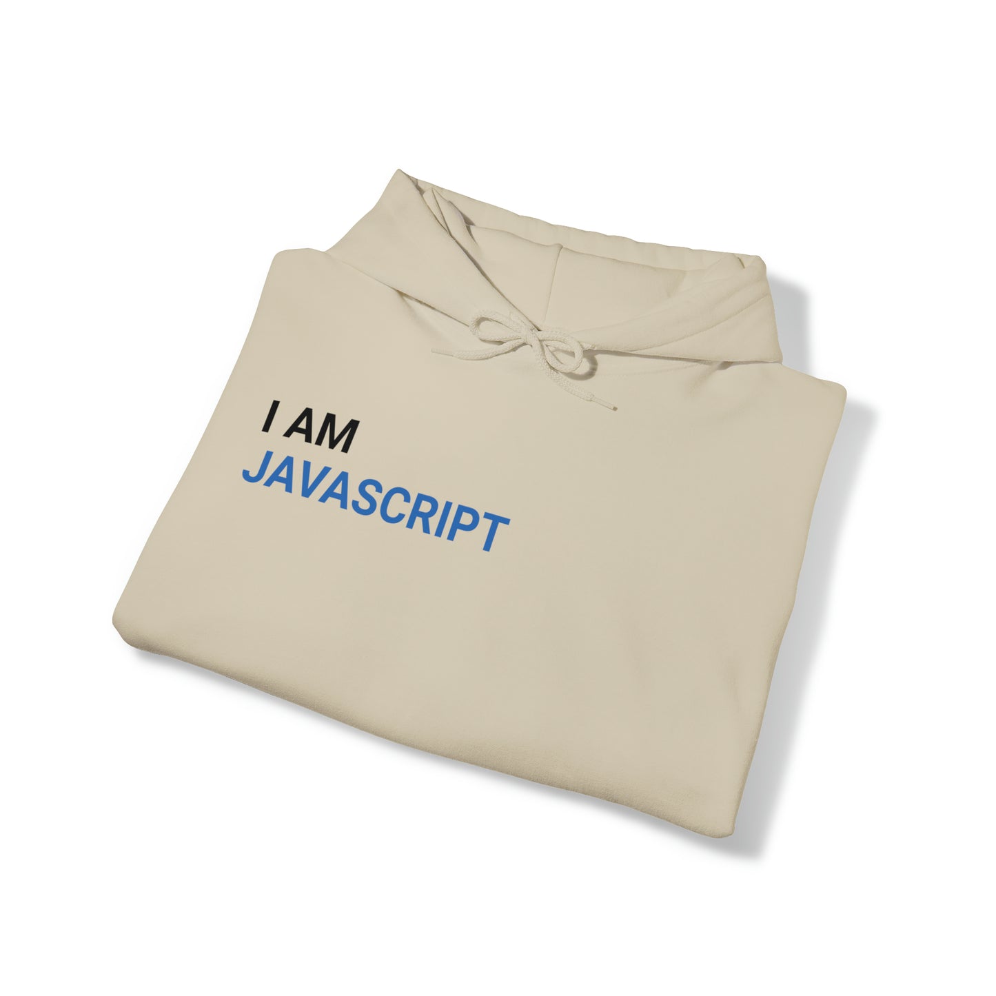 I am JavaScript Unisex Hoodie - Coder Cave