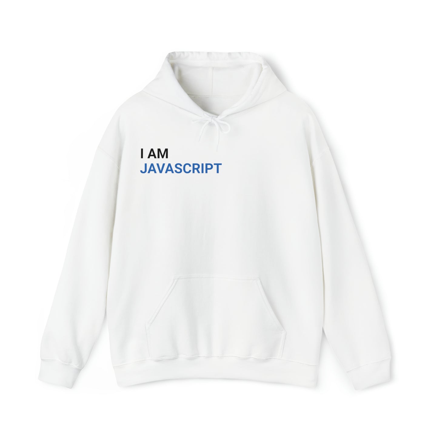 I am JavaScript Unisex Hoodie - Coder Cave
