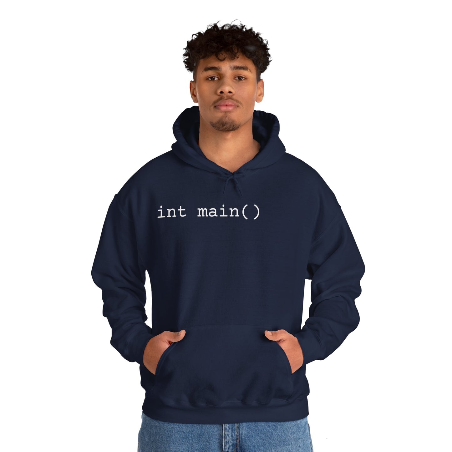 "int main()" Unisex Hoodie