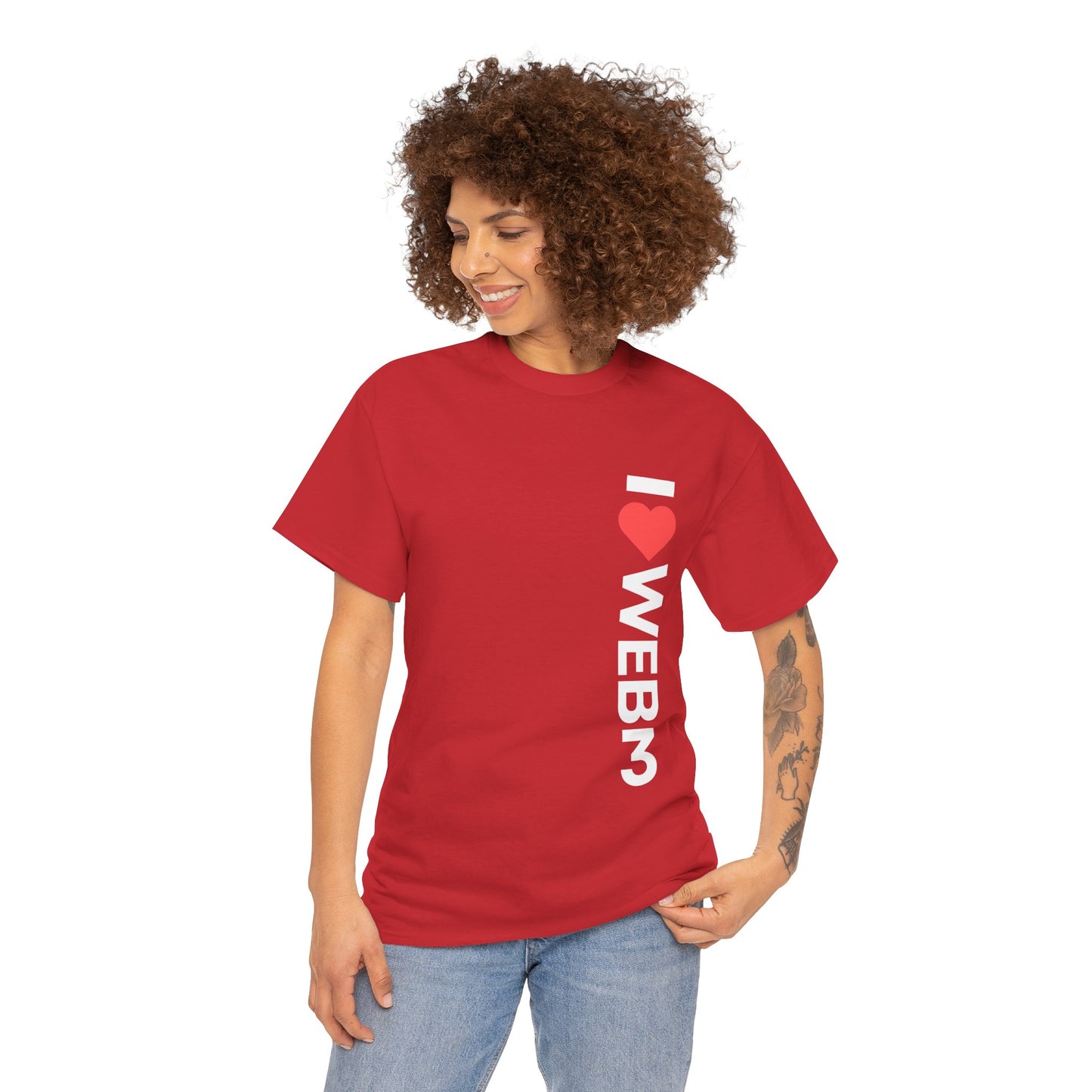 I <3 WEB3 Cotton Tee