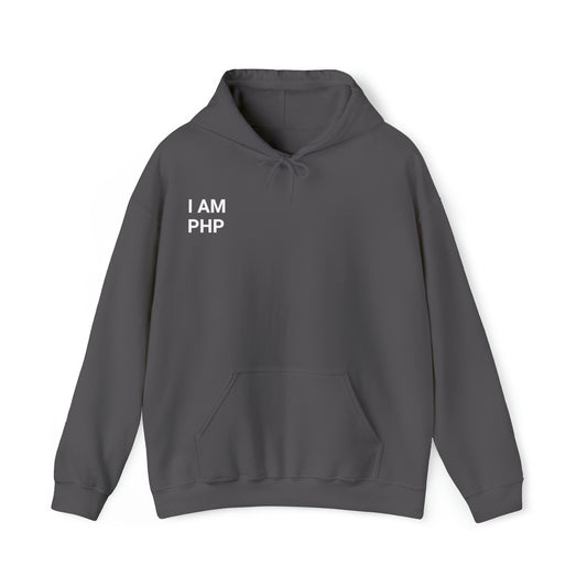 I am PHP Unisex Hoodie - Coder Cave