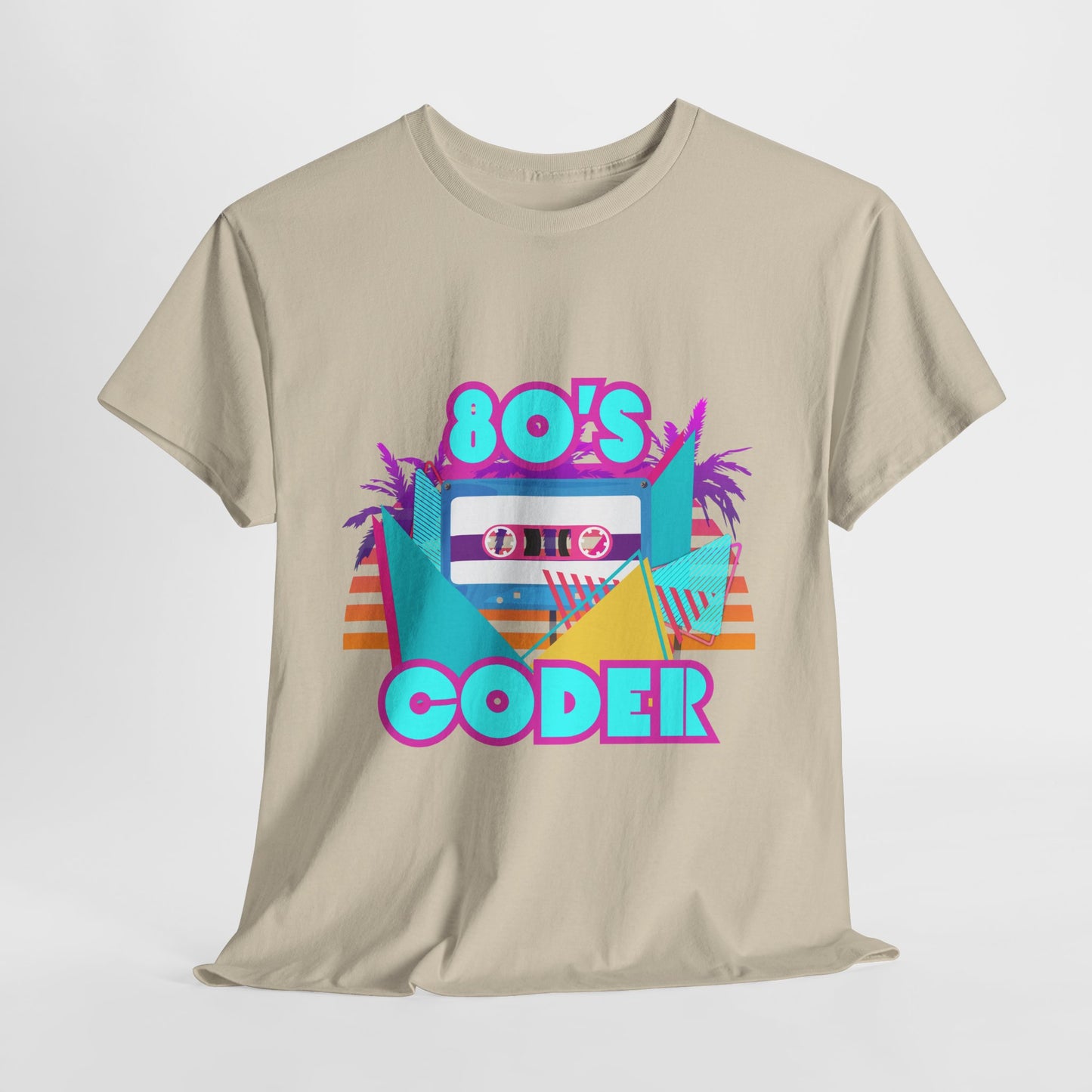 80s Coder Cotton Tee