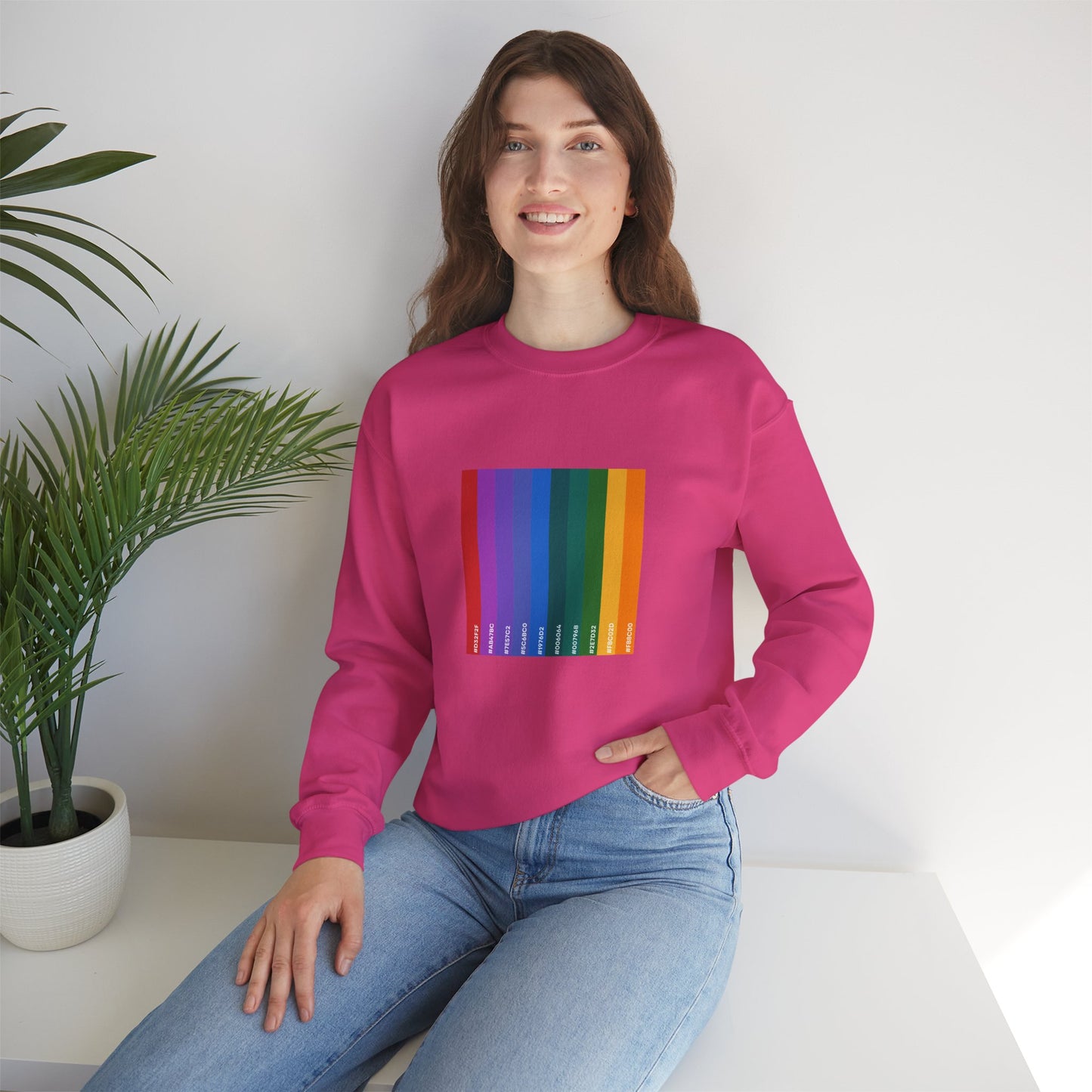Hex Rainbow Sweatshirt