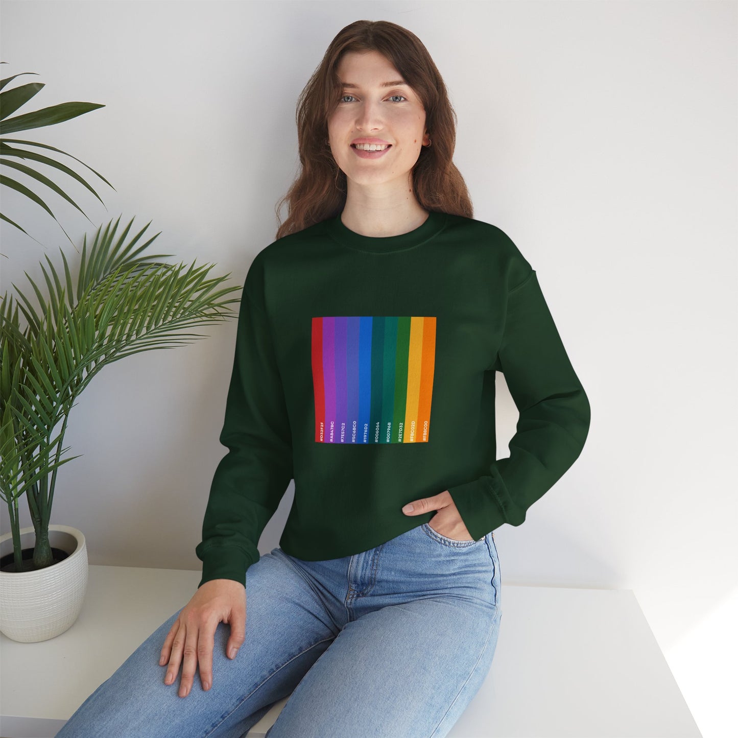 Hex Rainbow Sweatshirt