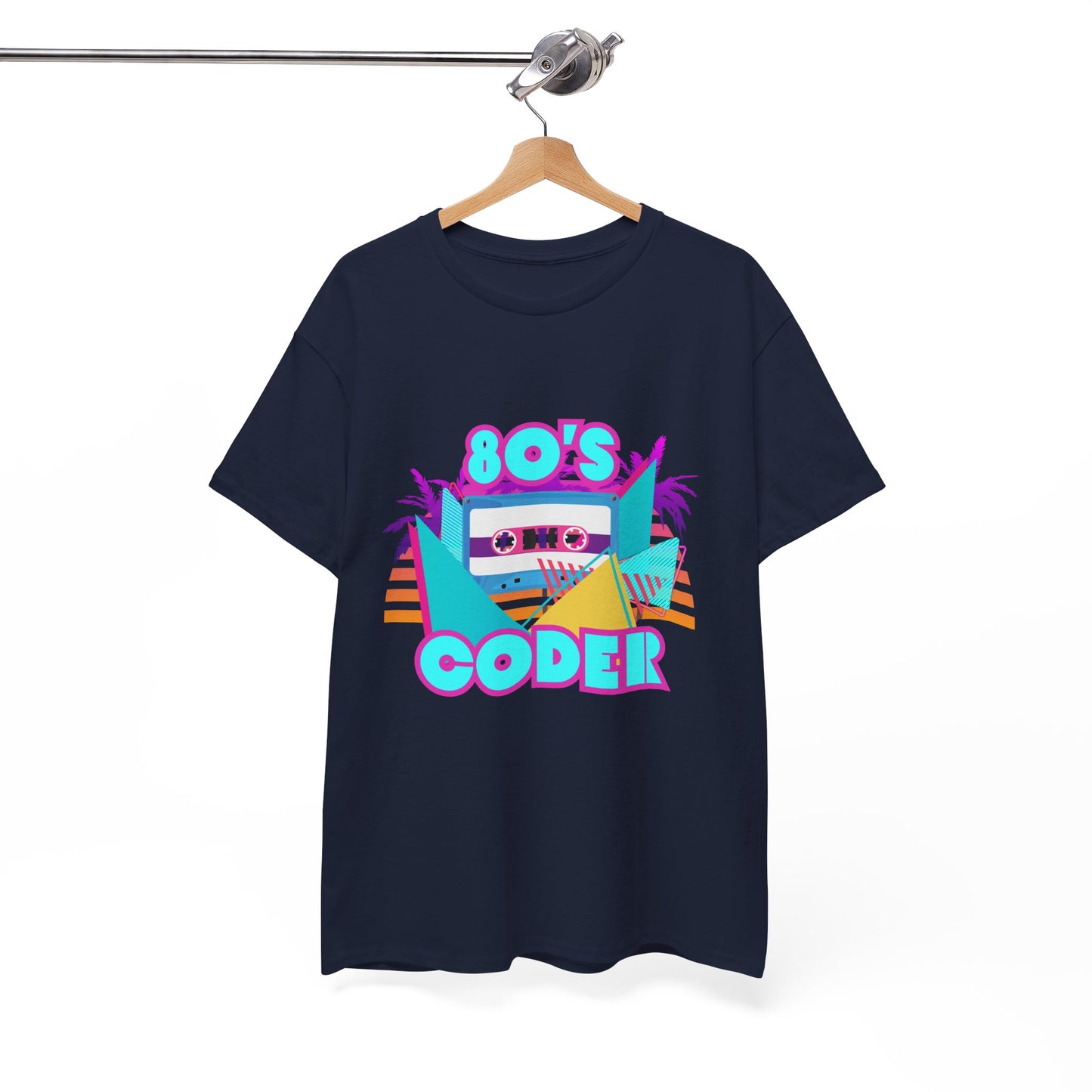 80s Coder Cotton Tee