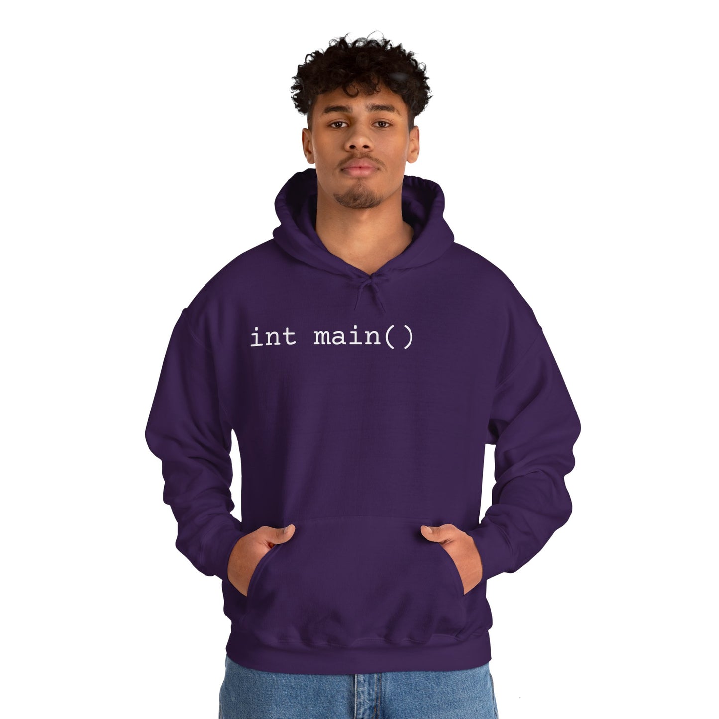 "int main()" Unisex Hoodie