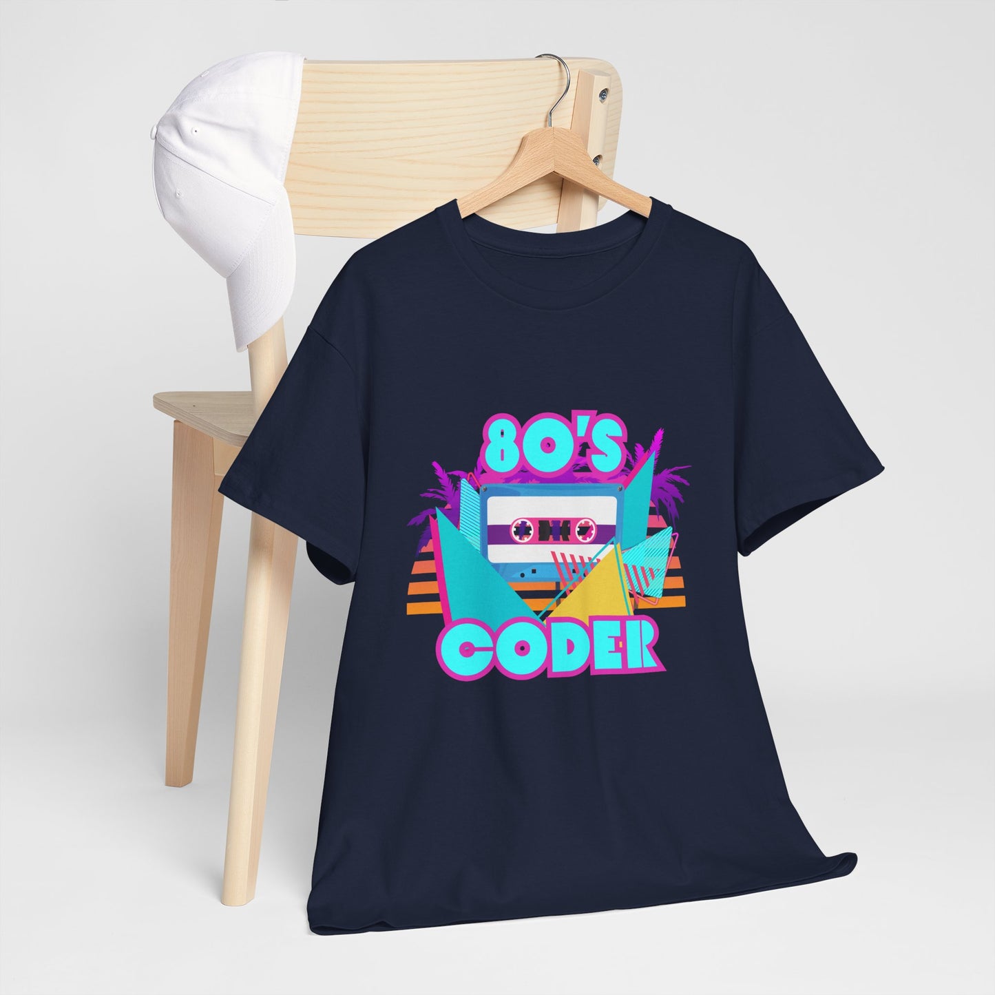 80s Coder Cotton Tee
