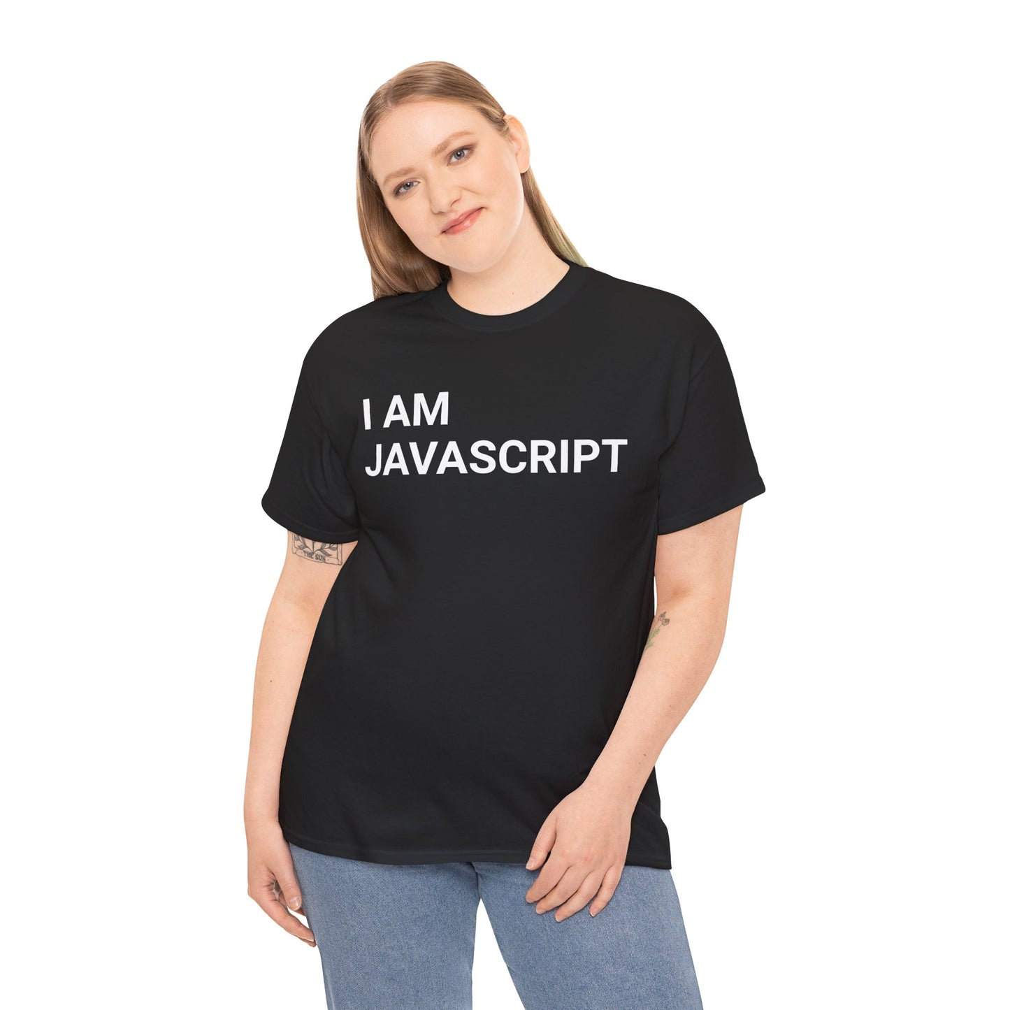 I am JavaScript Cotton Tee