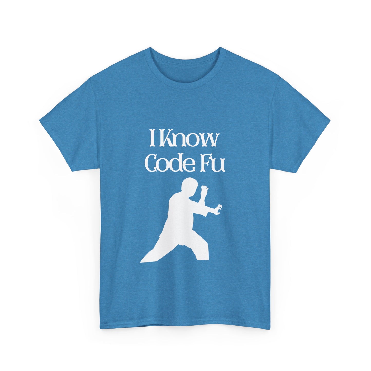 I Know Code Fu Cotton Tee