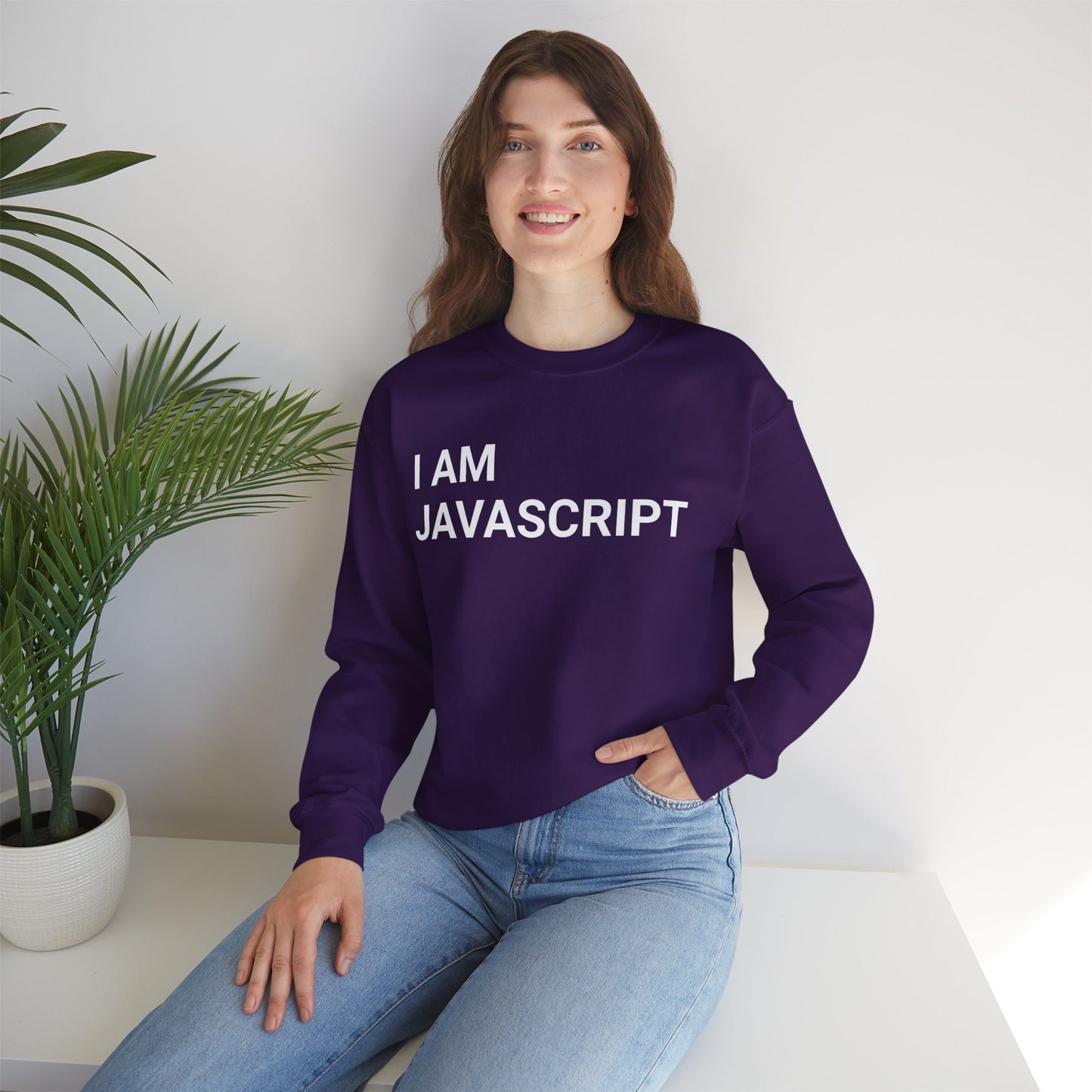 I am JavaScript Sweatshirt