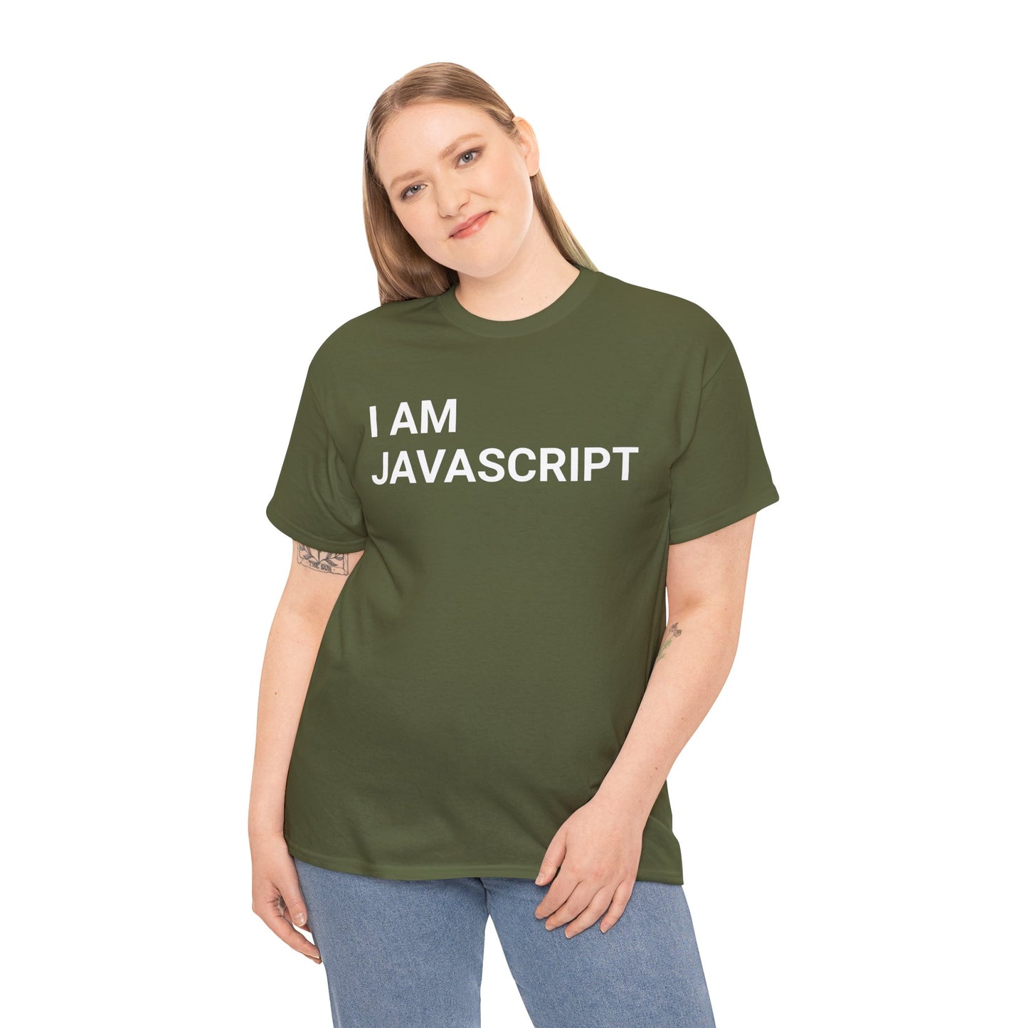 I am JavaScript Cotton Tee