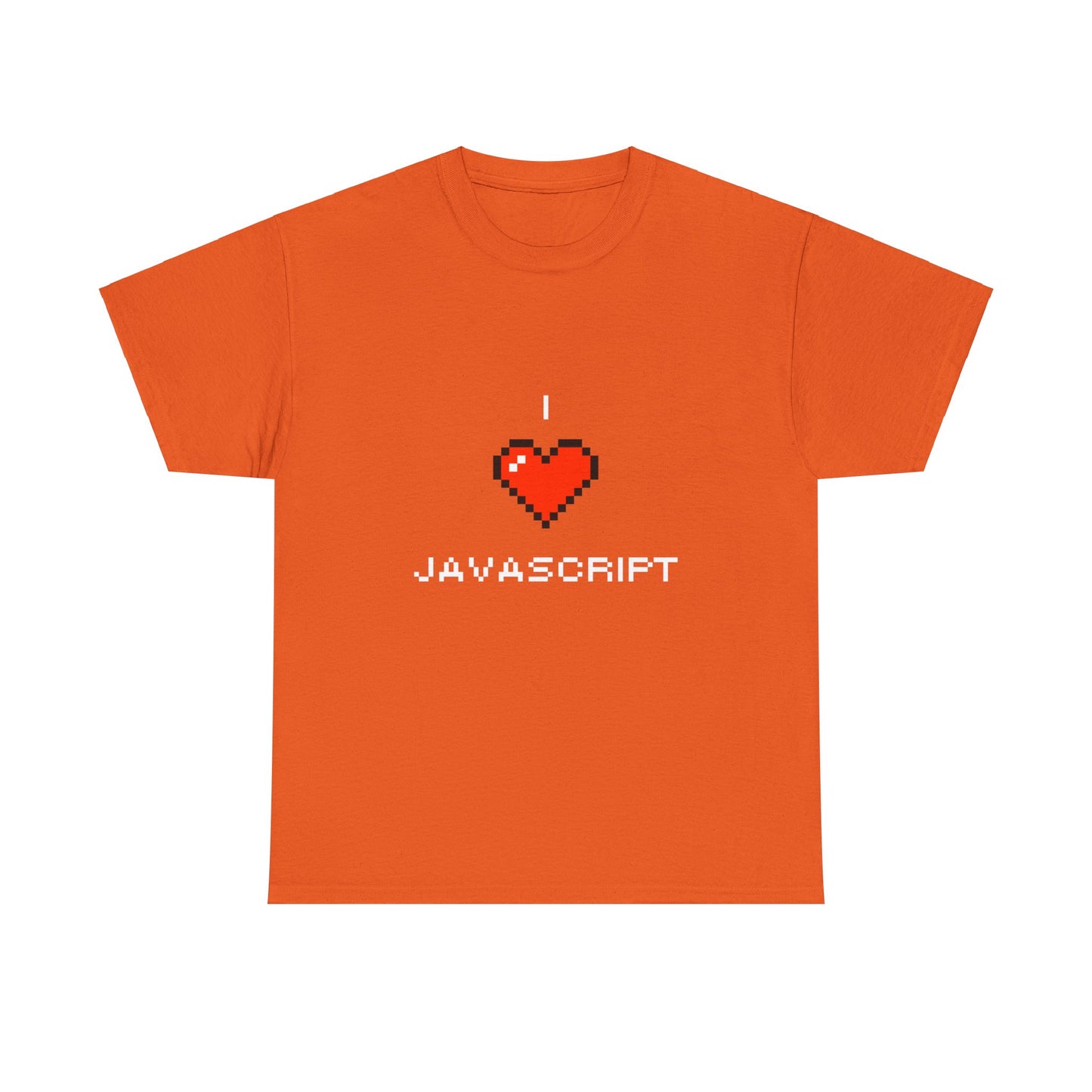 I Heart JavaScript Cotton Tee