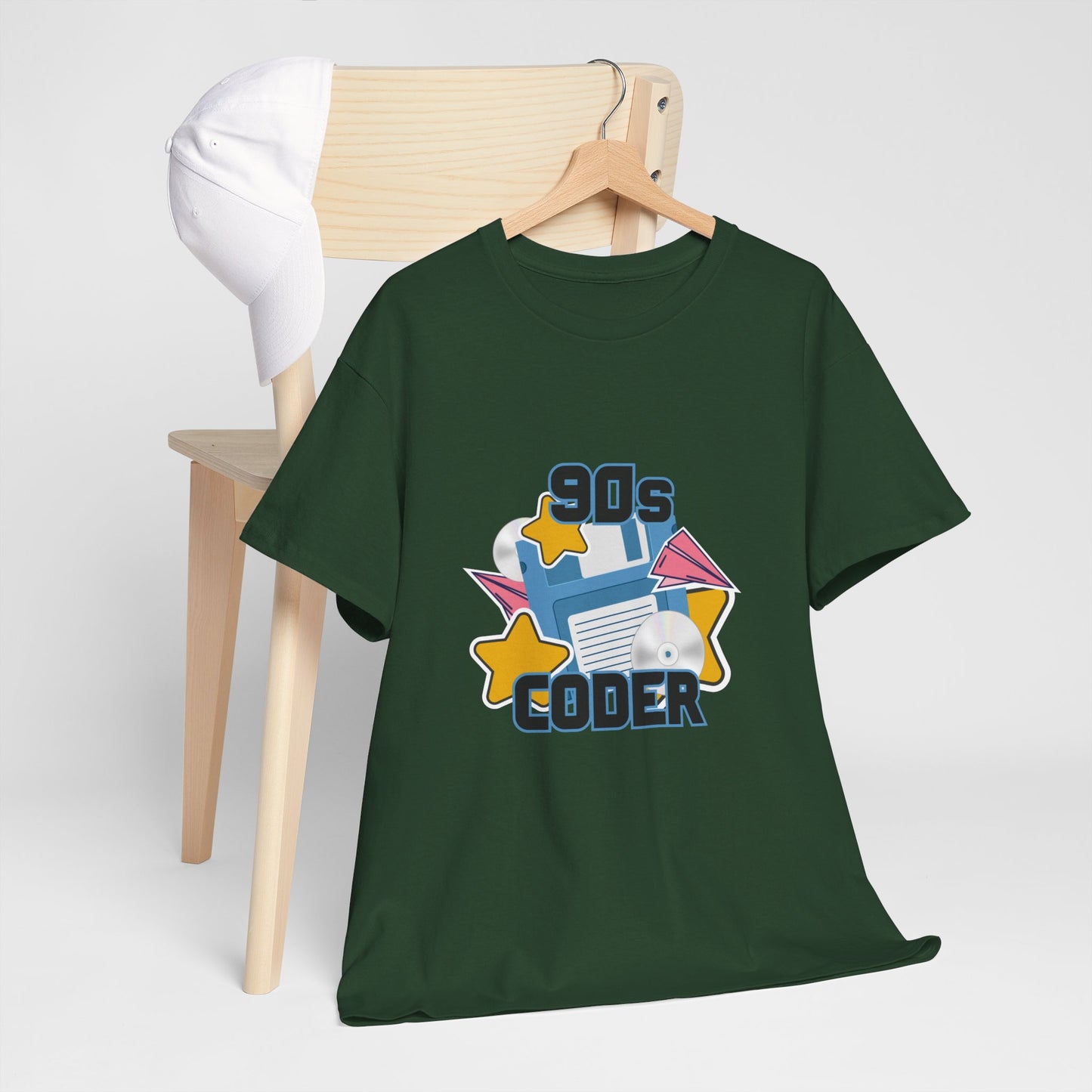 90s Coder Cotton Tee