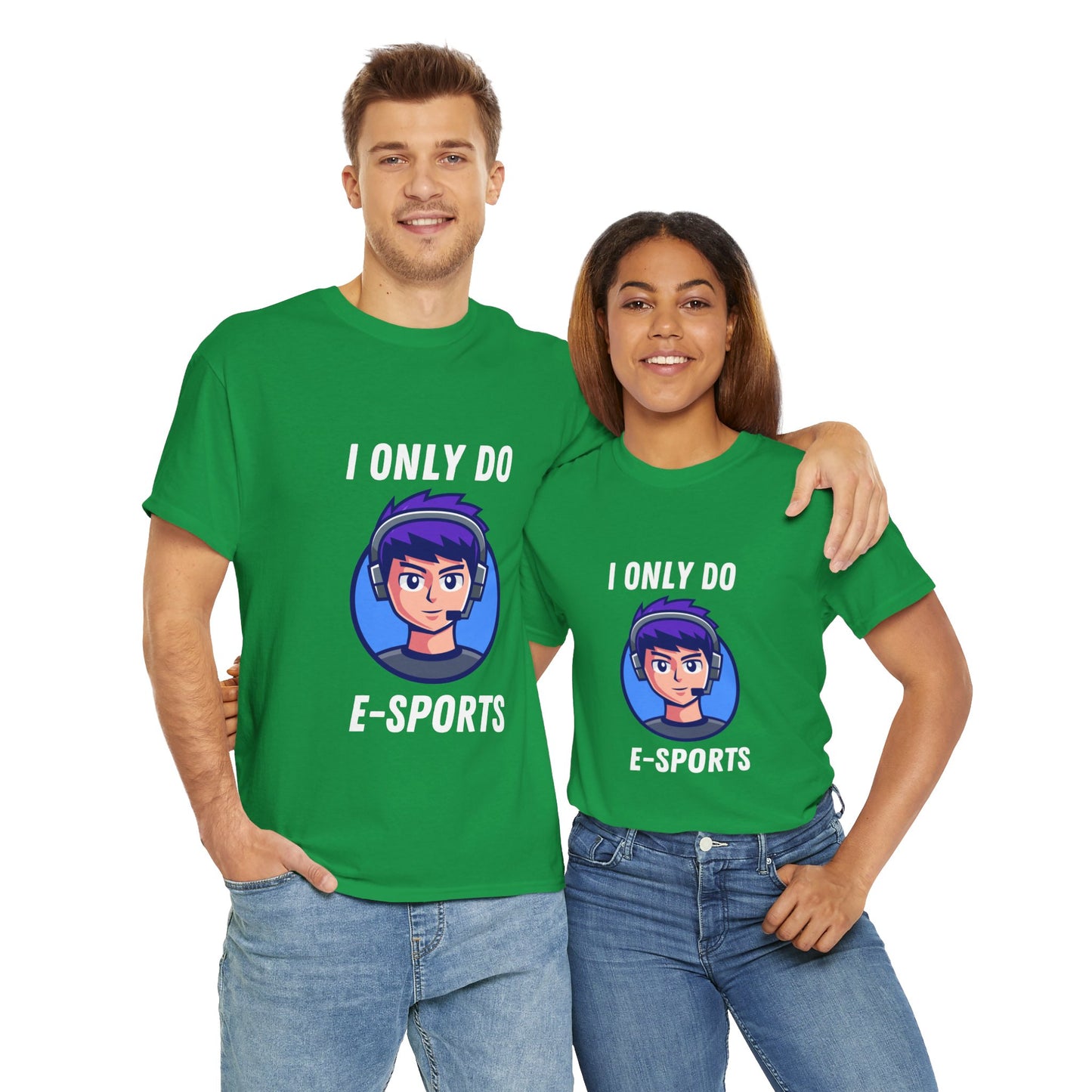 I Only Do E-Sports Cotton Tee