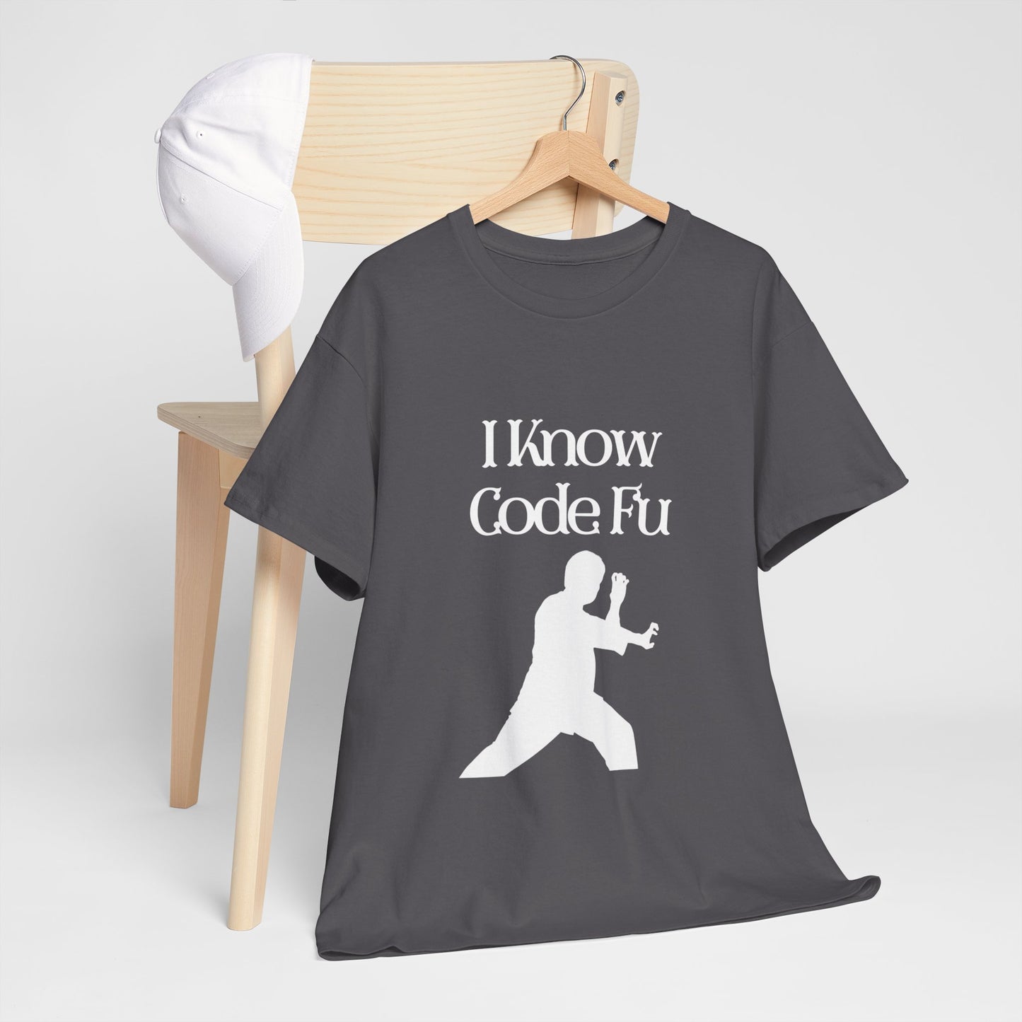 I Know Code Fu Cotton Tee