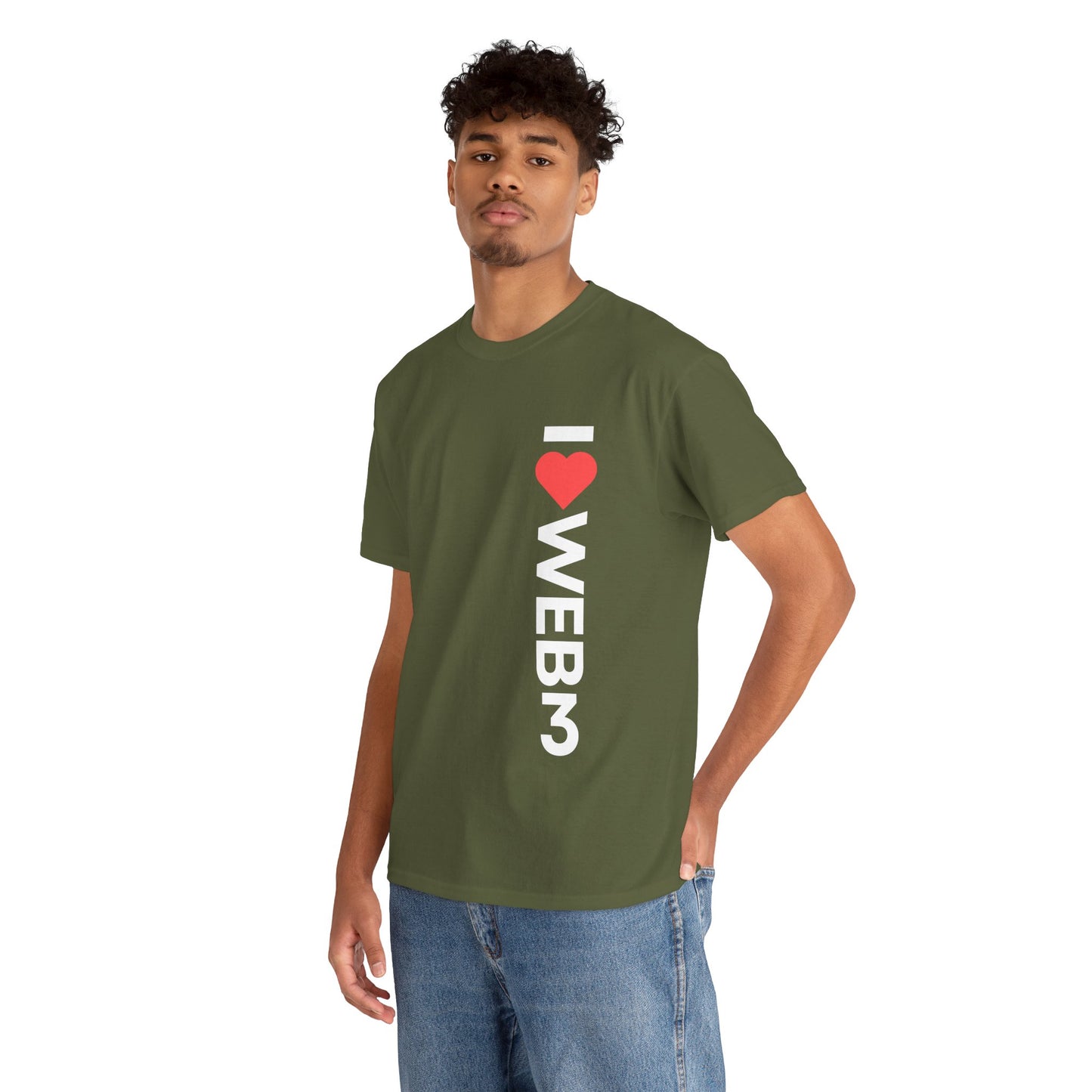 I <3 WEB3 Cotton Tee