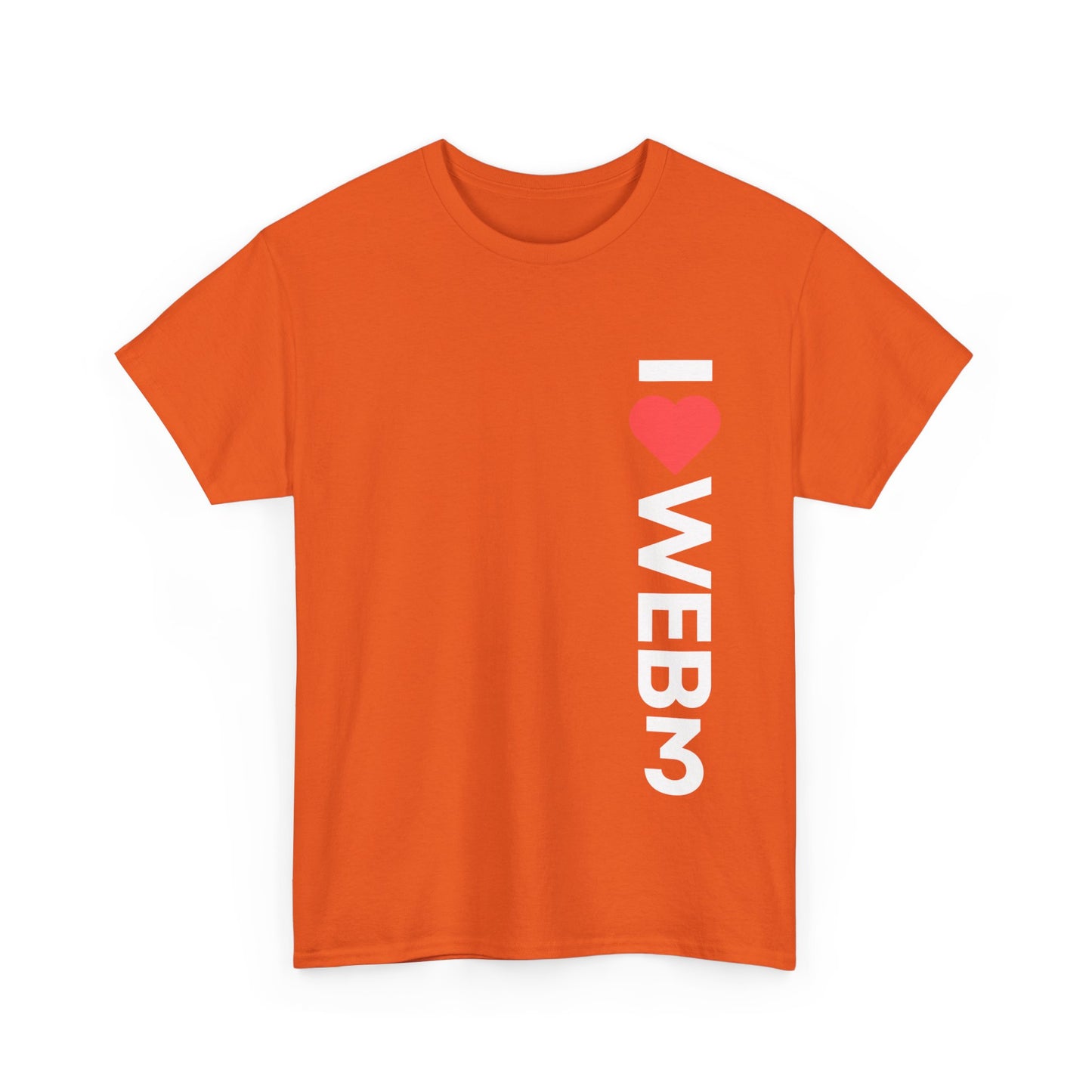 I <3 WEB3 Cotton Tee