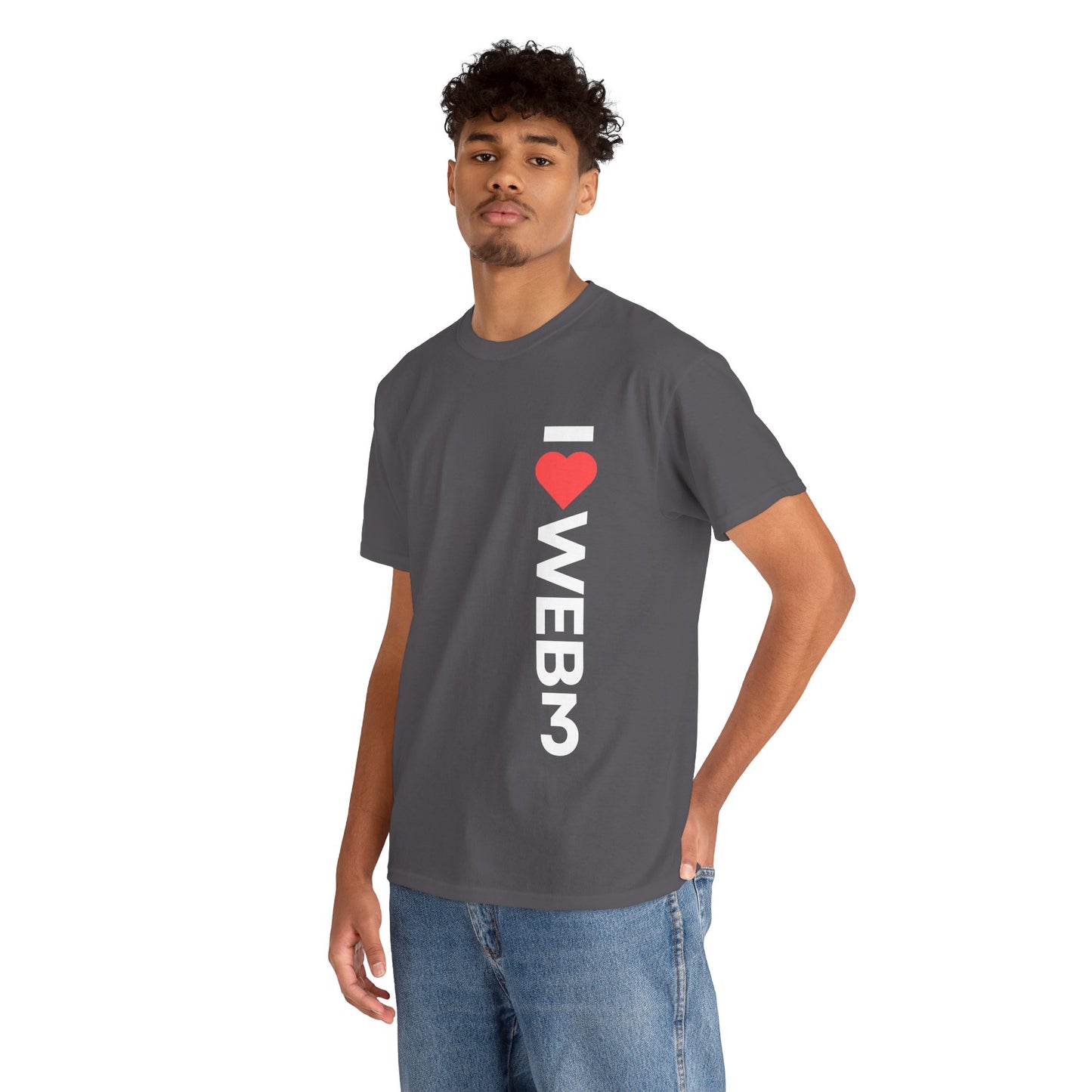 I <3 WEB3 Cotton Tee