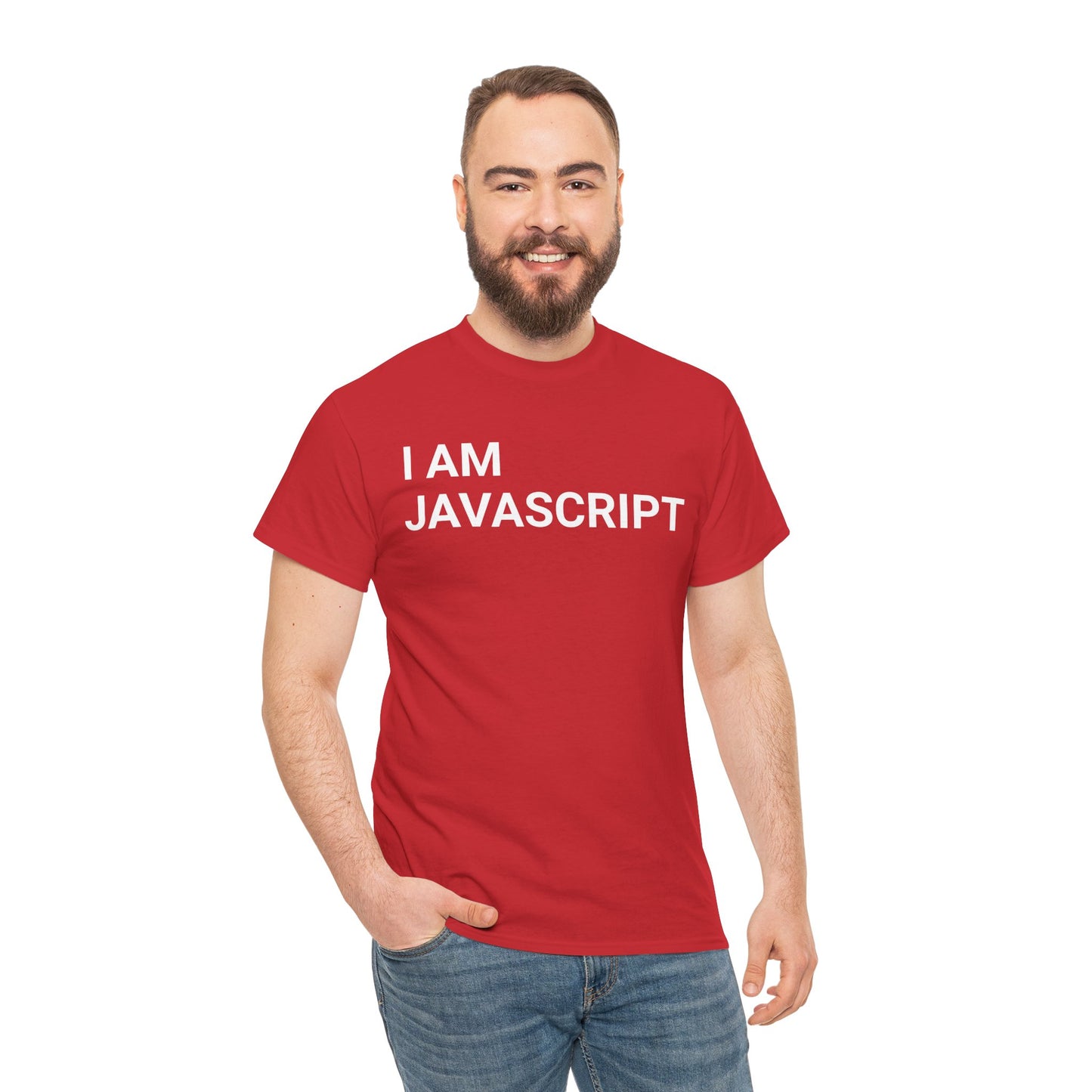 I am JavaScript Cotton Tee