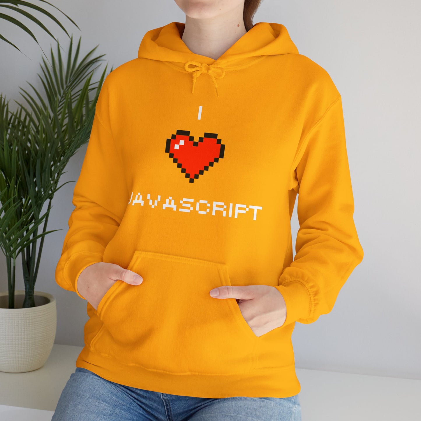I Heart JavaScript Unisex Hoodie
