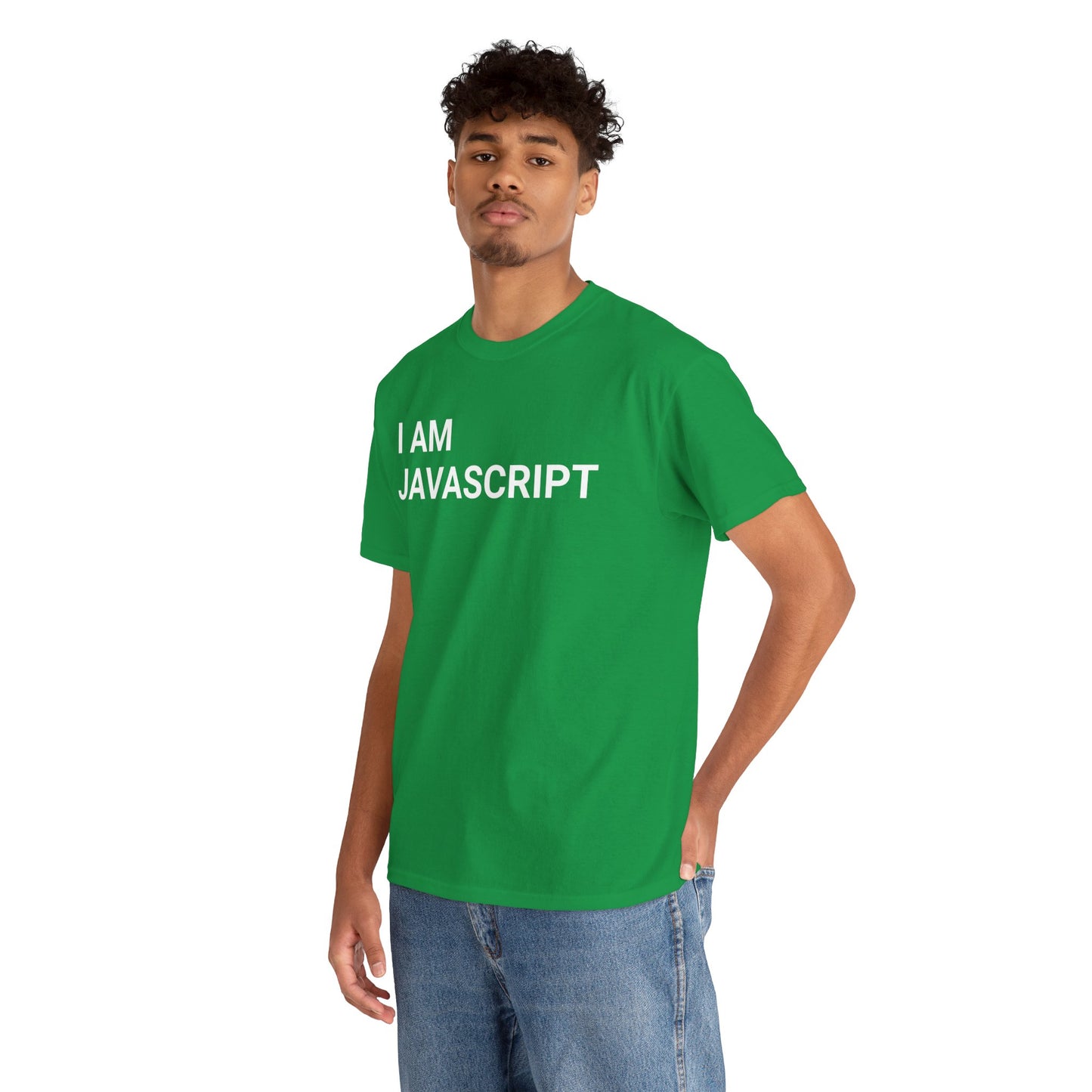 I am JavaScript Cotton Tee