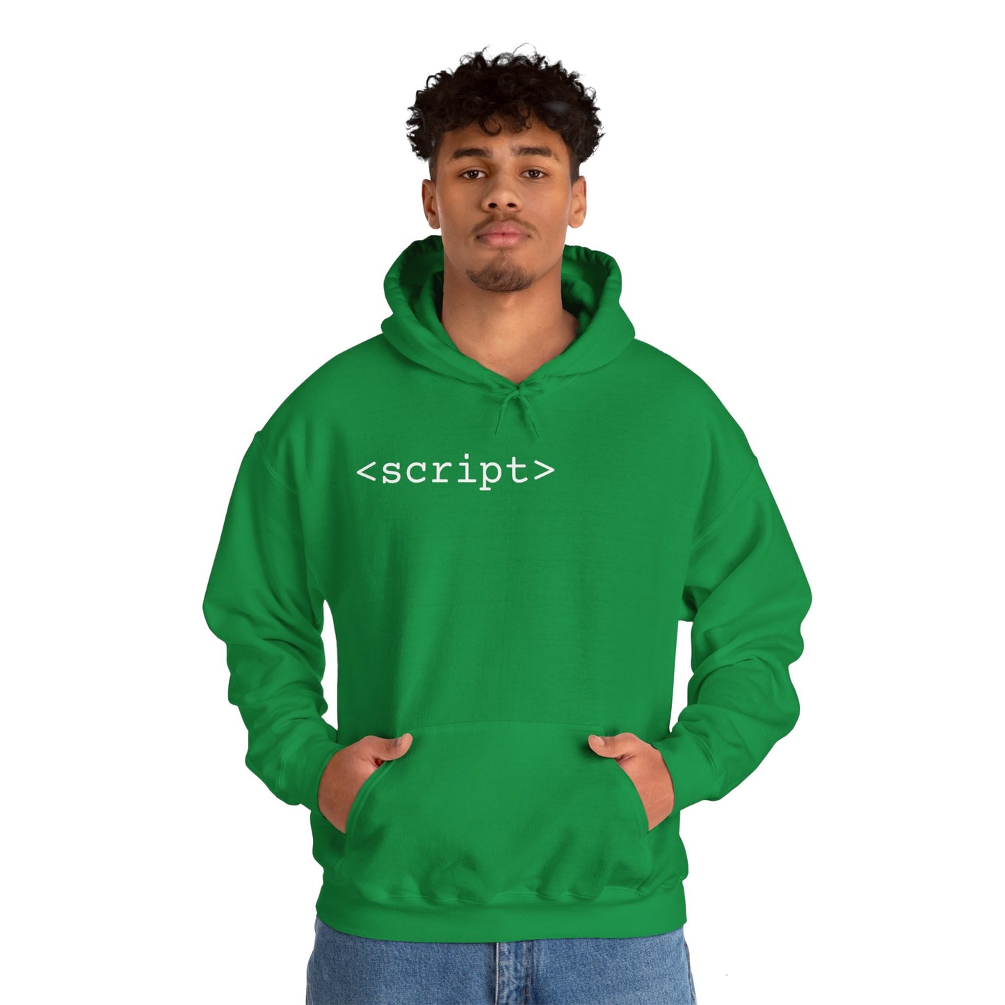 Script Tag Unisex Hoodie