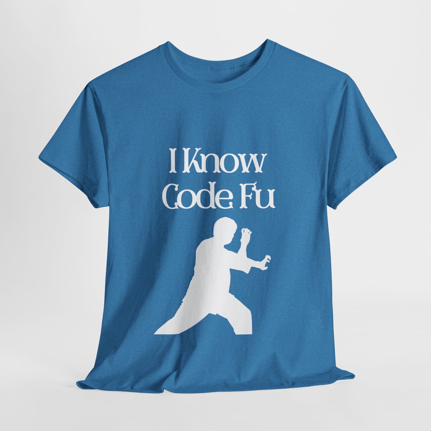 I Know Code Fu Cotton Tee