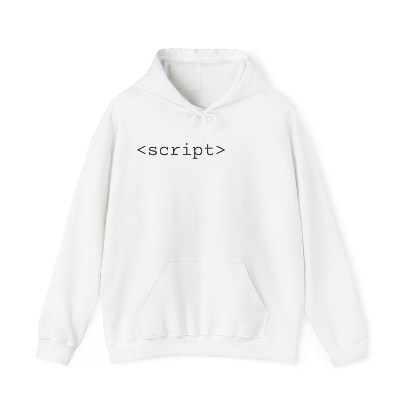 Script Tag Unisex Hoodie