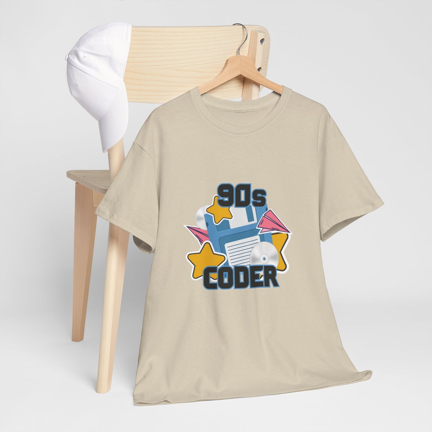 90s Coder Cotton Tee