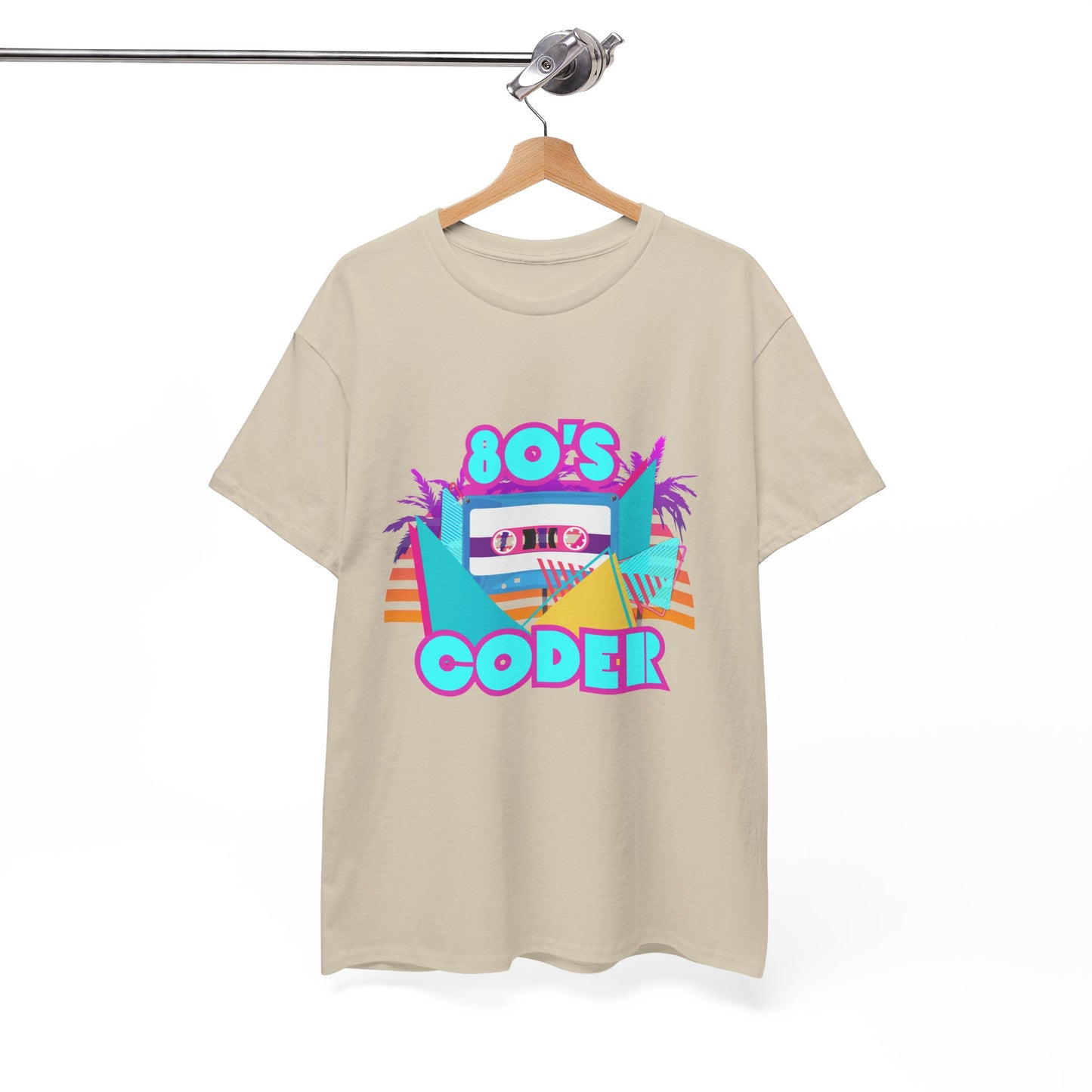 80s Coder Cotton Tee