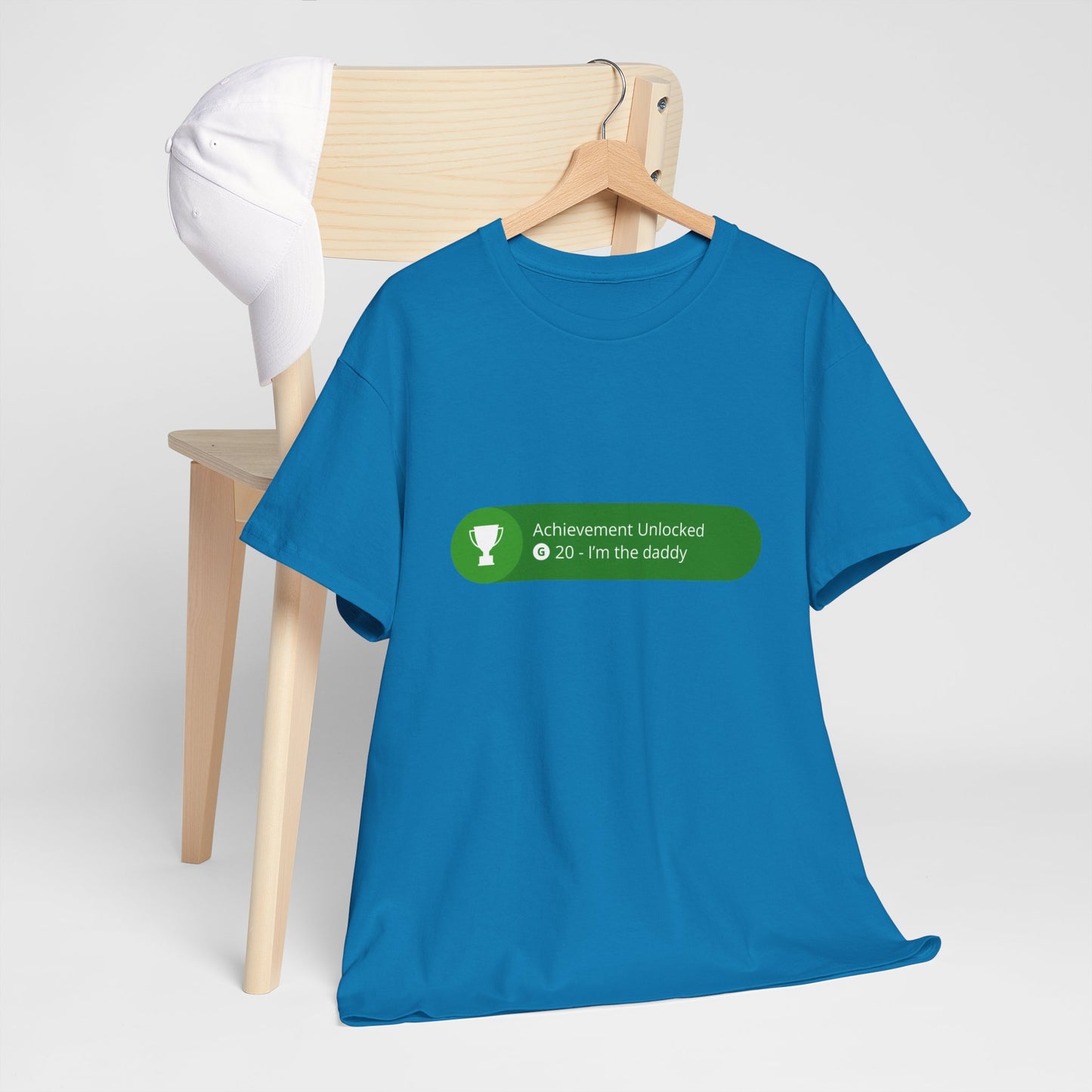 Achievement Unlocked - I'm The Daddy Cotton Tee