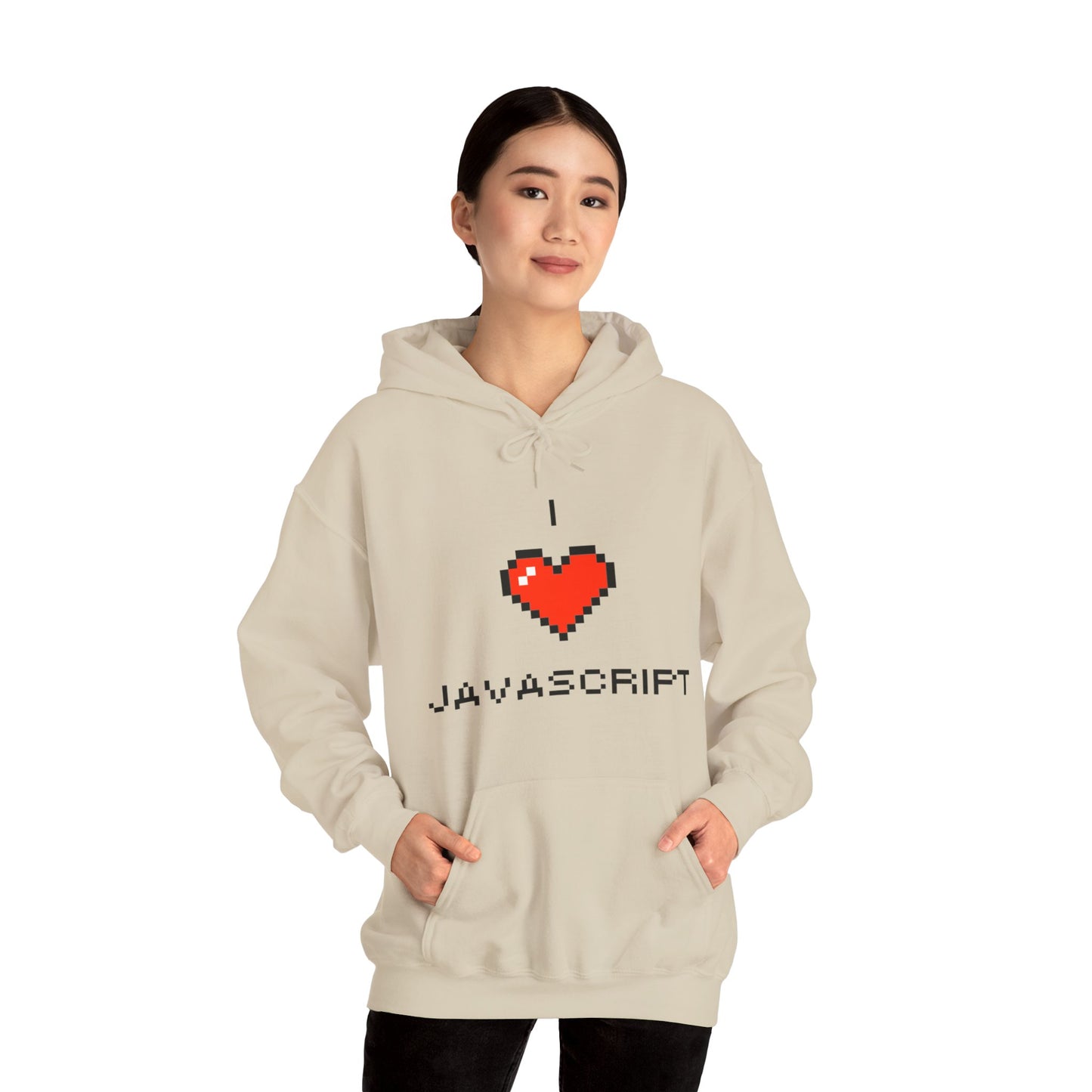 I Heart JavaScript Unisex Hoodie