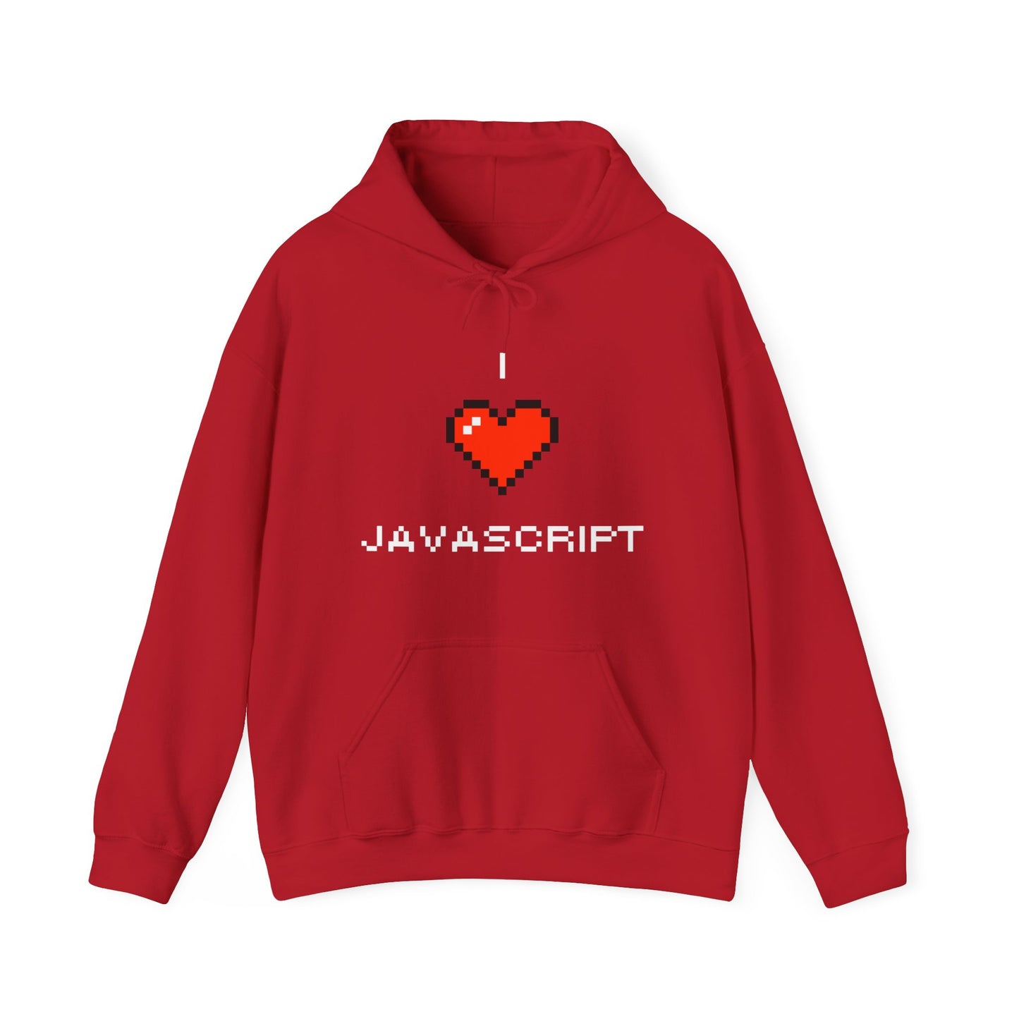 I Heart JavaScript Unisex Hoodie