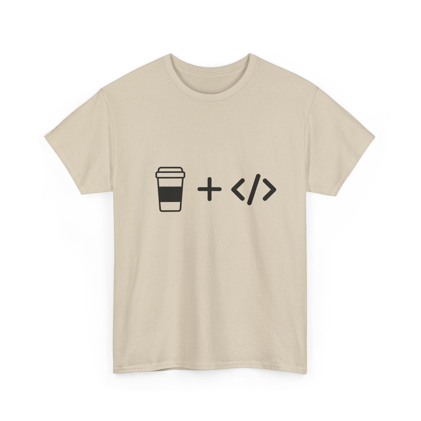 Coffee and Code Cotton Tee