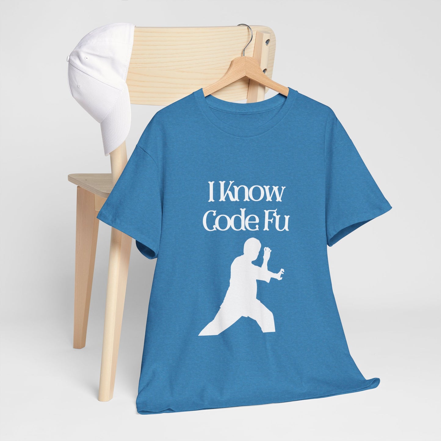 I Know Code Fu Cotton Tee
