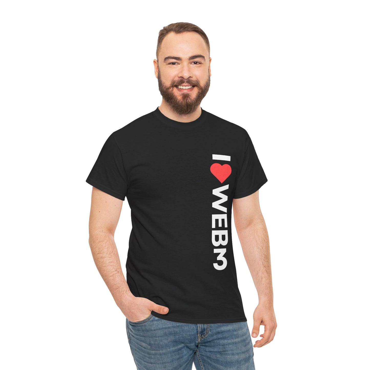 I <3 WEB3 Cotton Tee