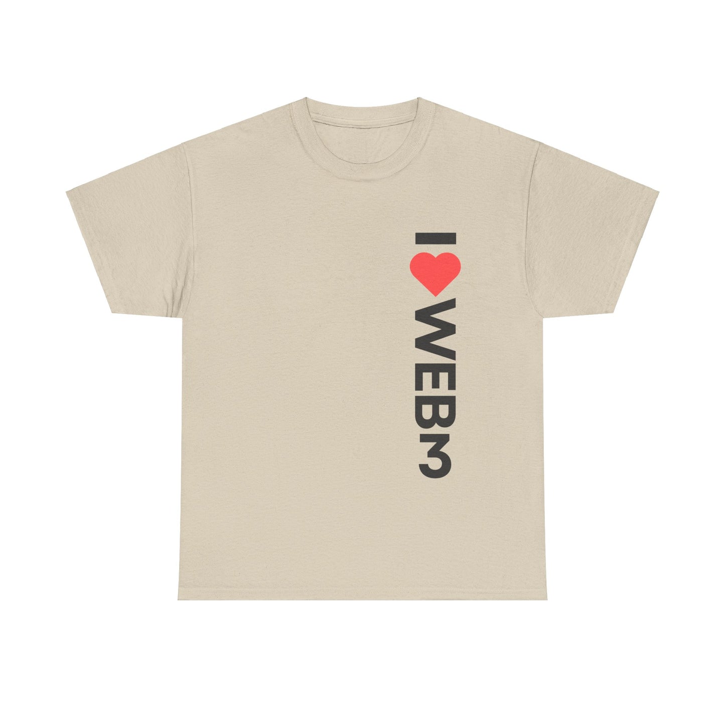 I <3 WEB3 Cotton Tee