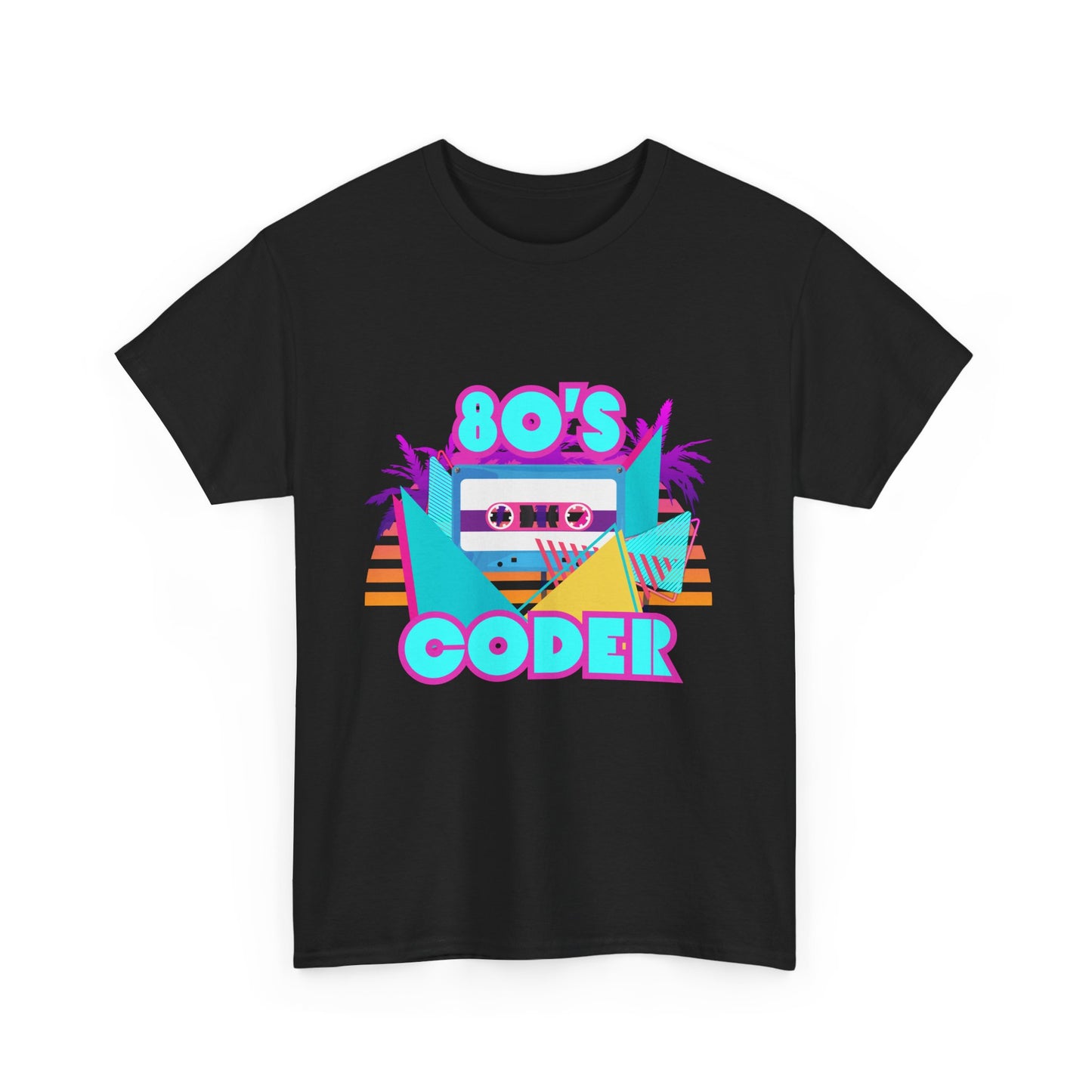 80s Coder Cotton Tee