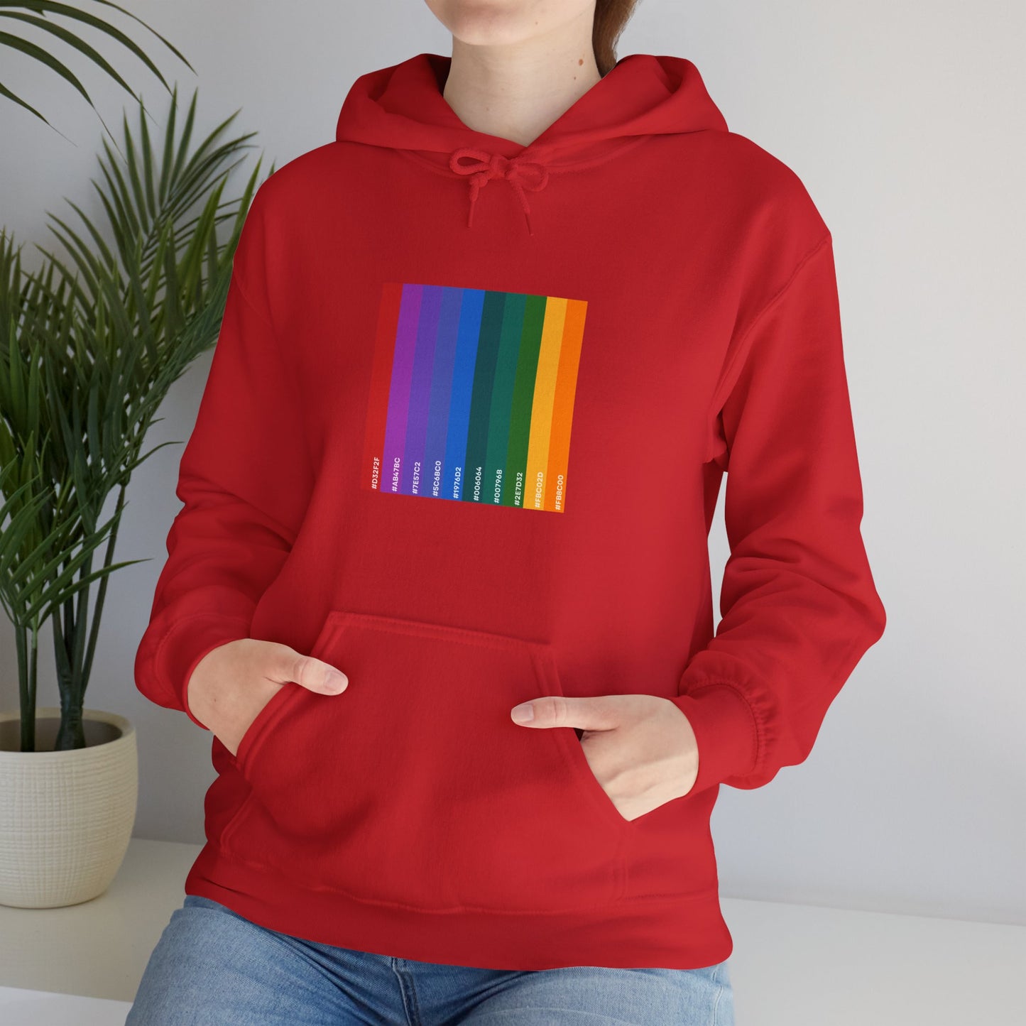 Hex Rainbow Unisex Hoodie