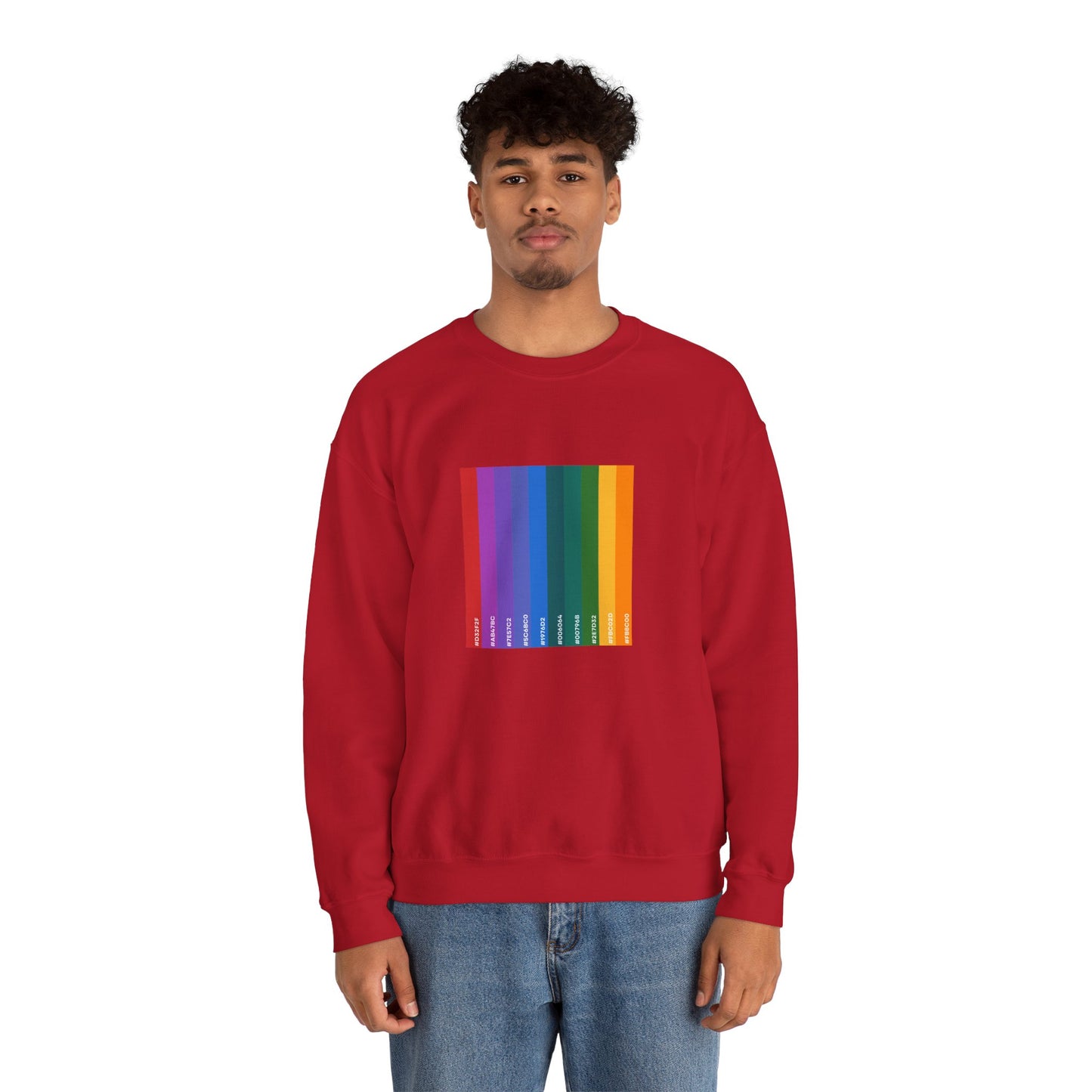 Hex Rainbow Sweatshirt