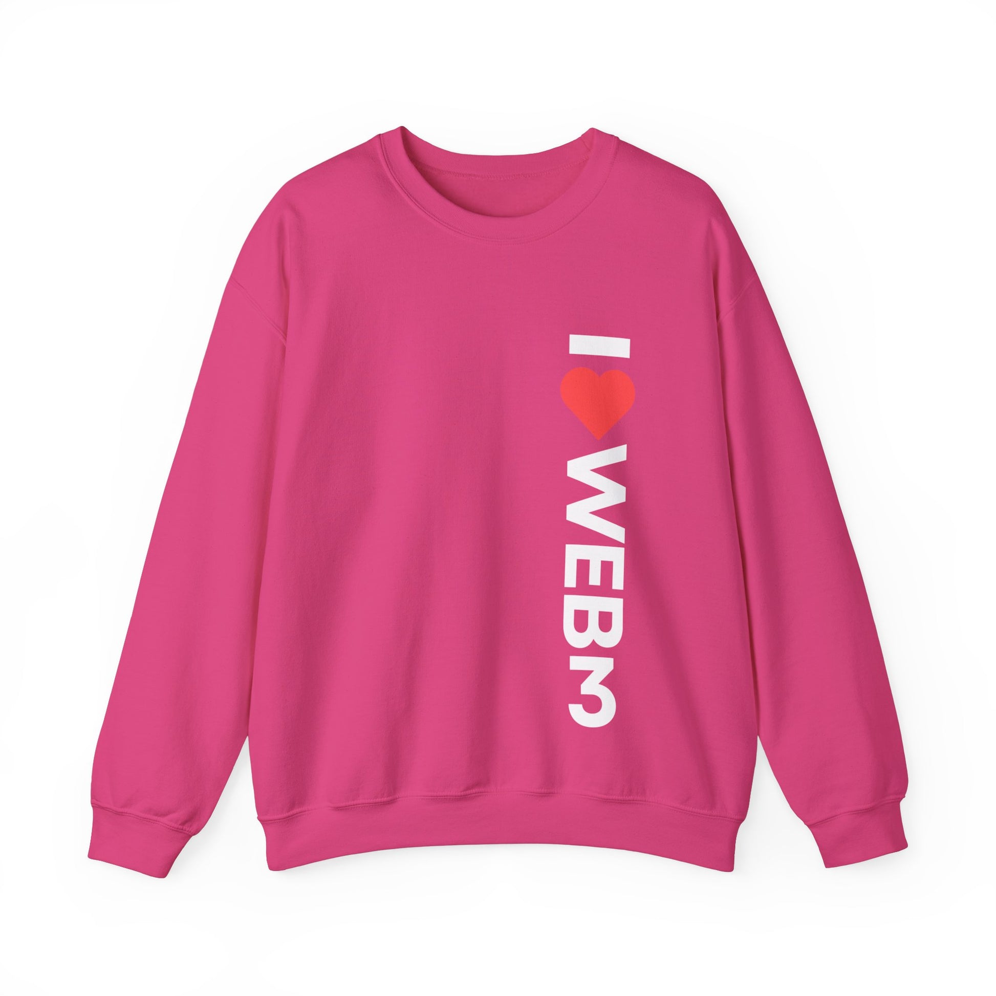 I <3 WEB3 Sweatshirt - Coder Cave
