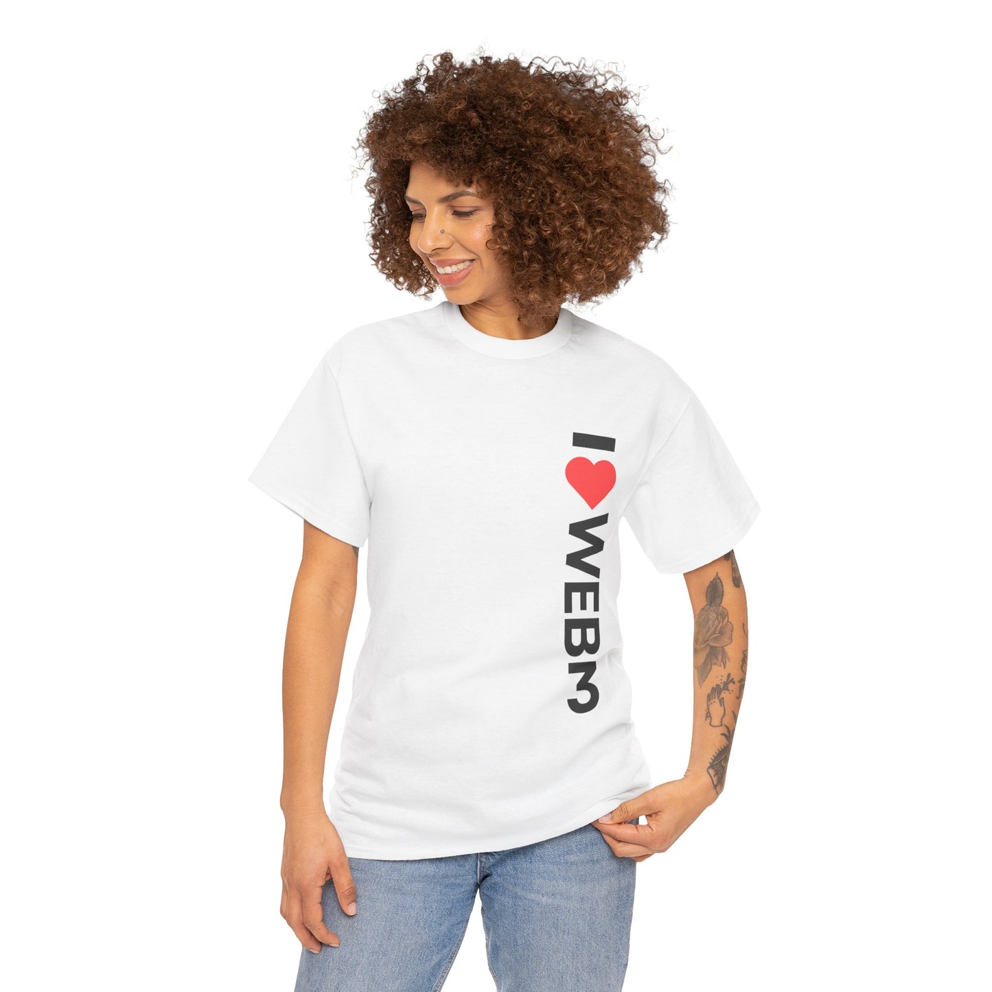 I <3 WEB3 Cotton Tee