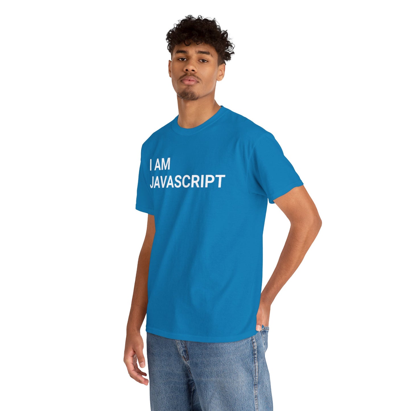 I am JavaScript Cotton Tee