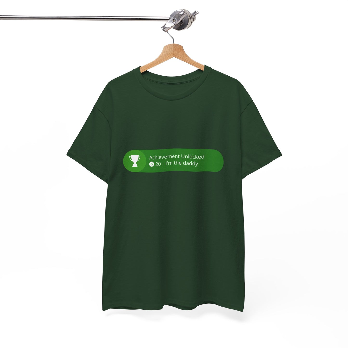Achievement Unlocked - I'm The Daddy Cotton Tee