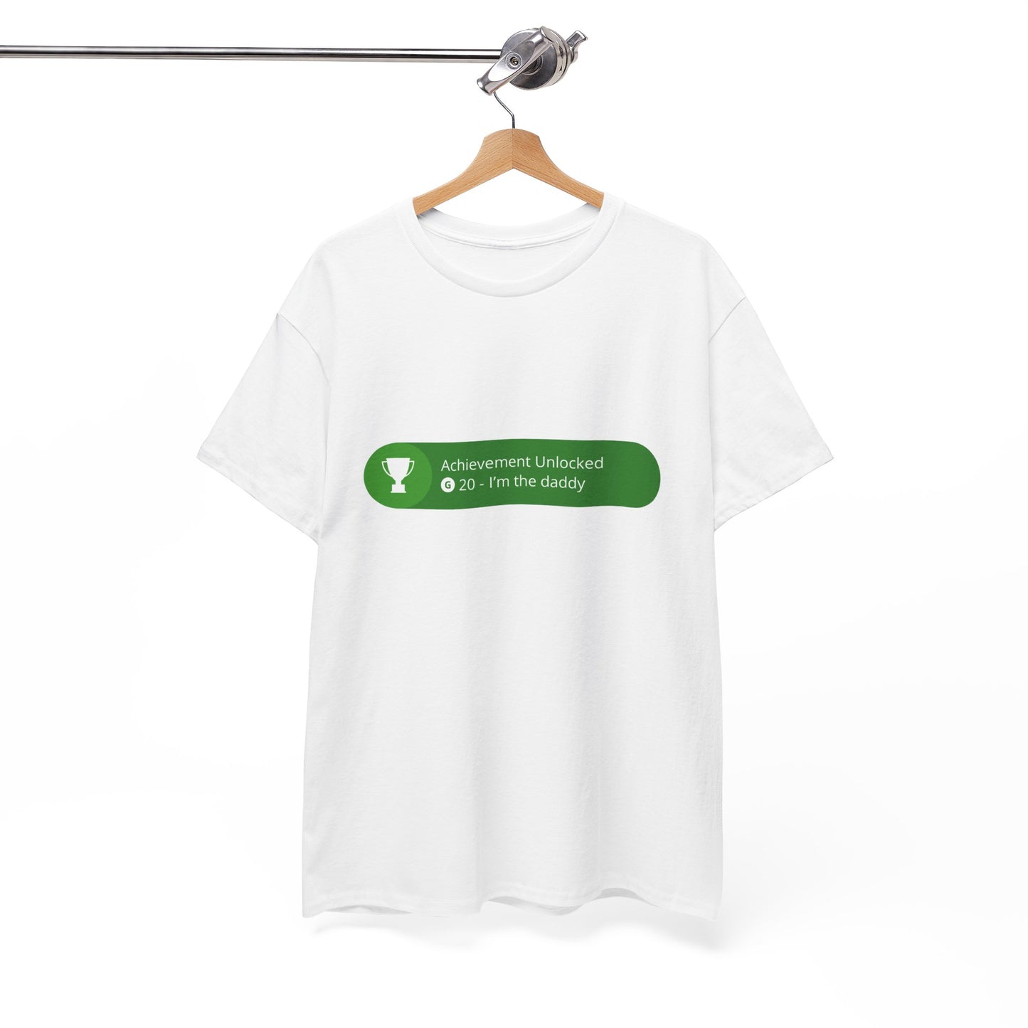 Achievement Unlocked - I'm The Daddy Cotton Tee