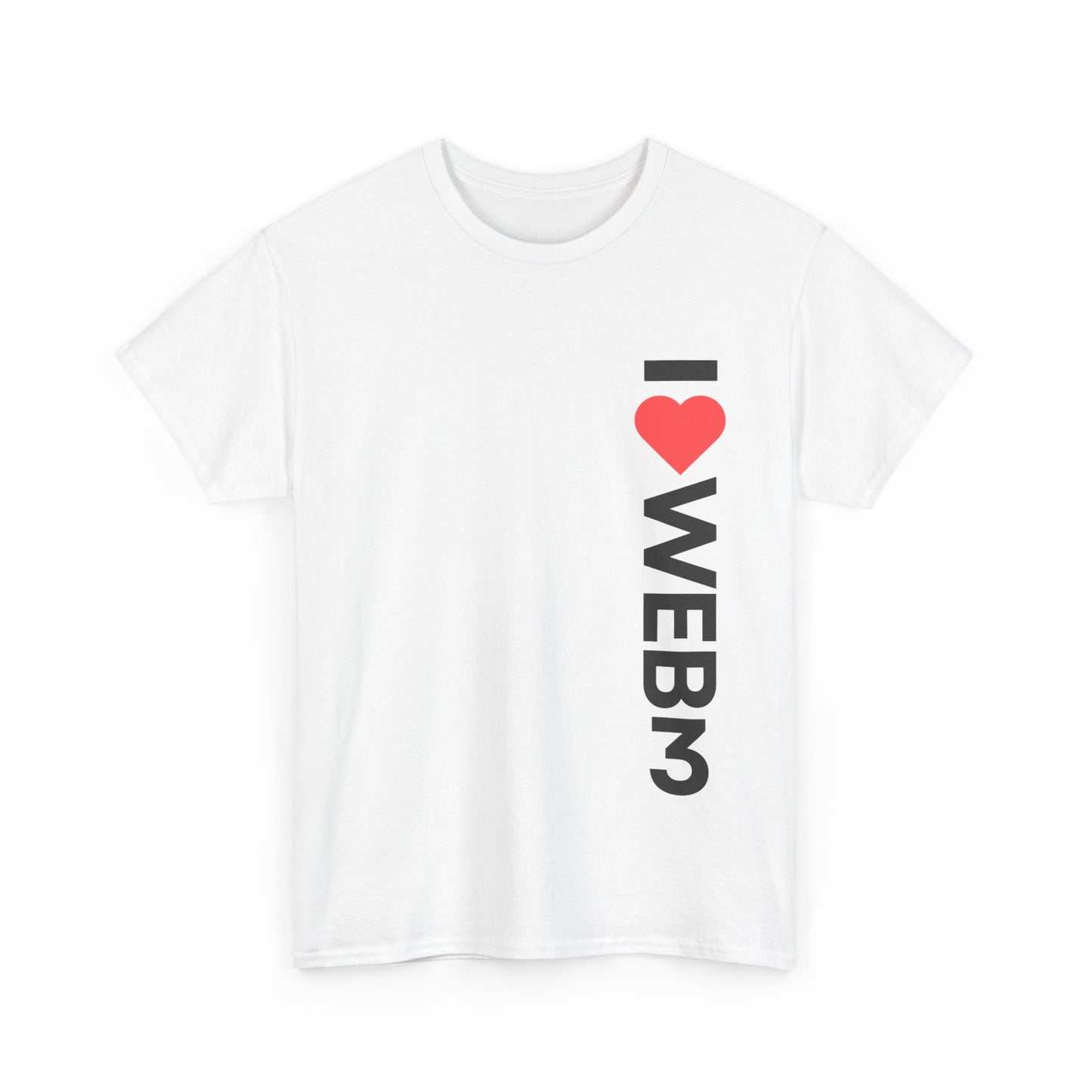 I <3 WEB3 Cotton Tee