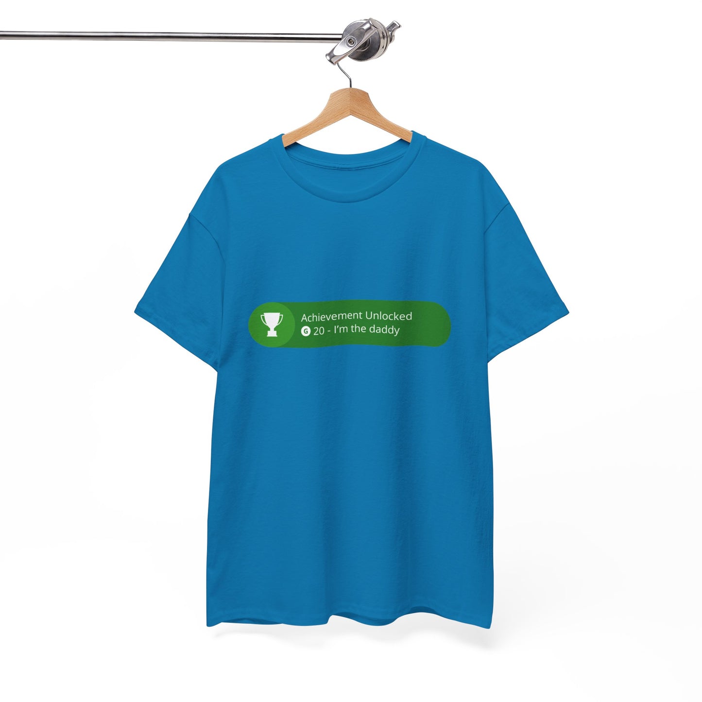 Achievement Unlocked - I'm The Daddy Cotton Tee