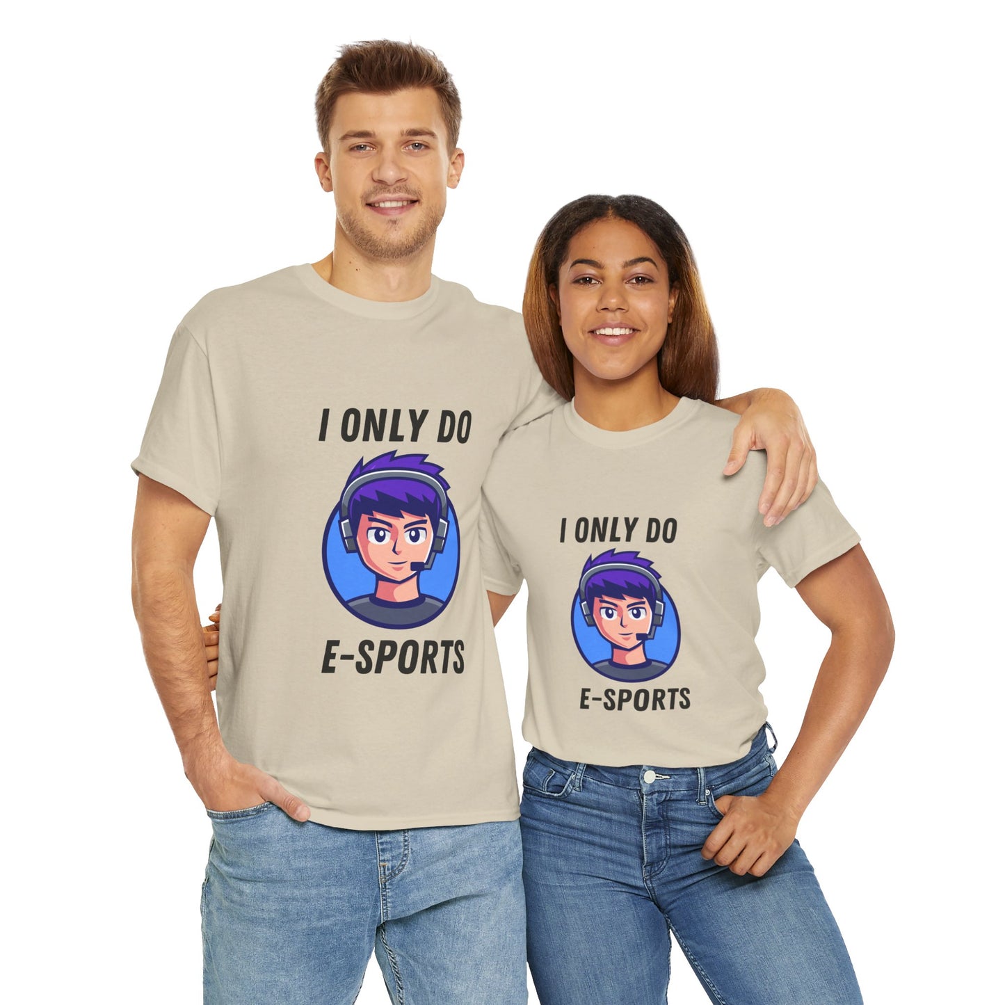 I Only Do E-Sports Cotton Tee