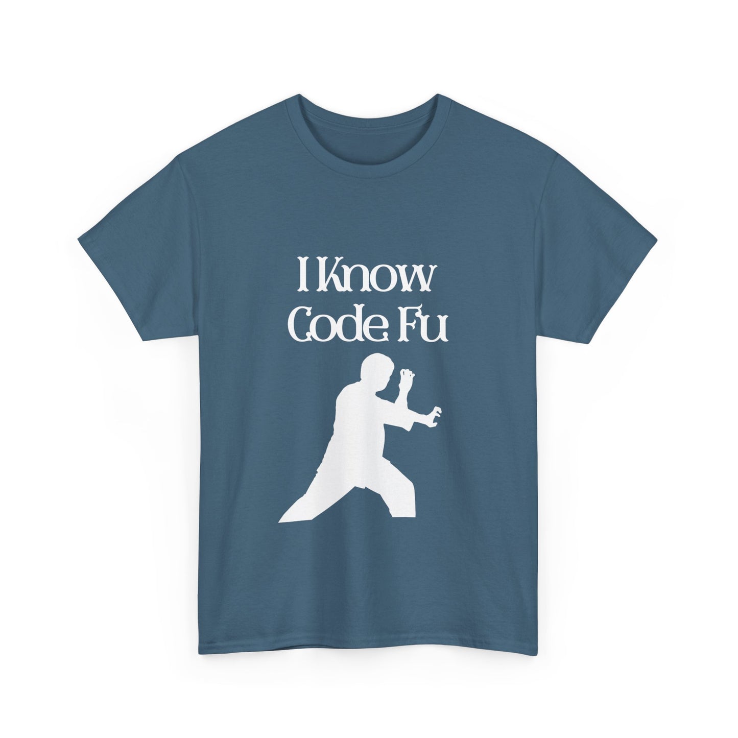 I Know Code Fu Cotton Tee