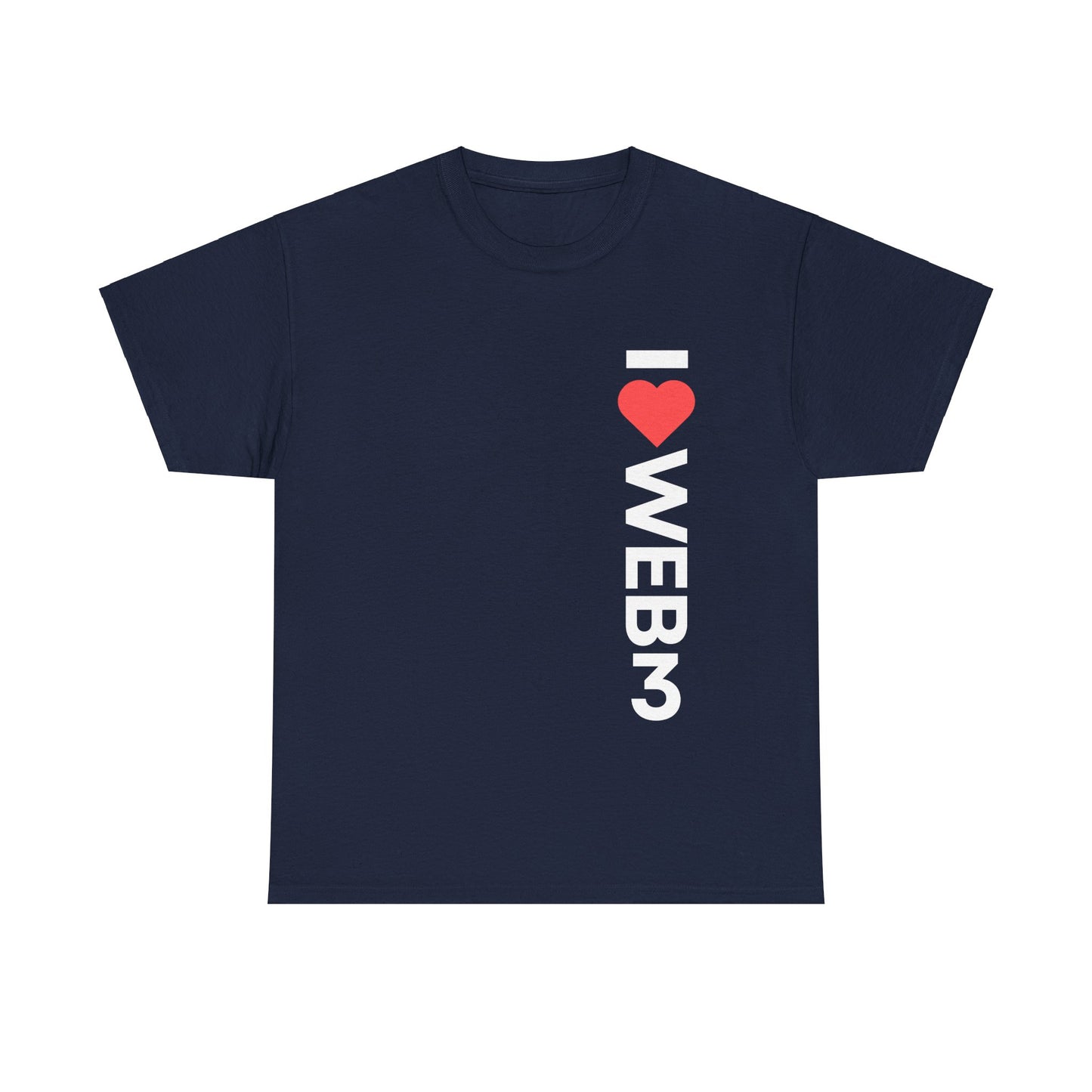 I <3 WEB3 Cotton Tee